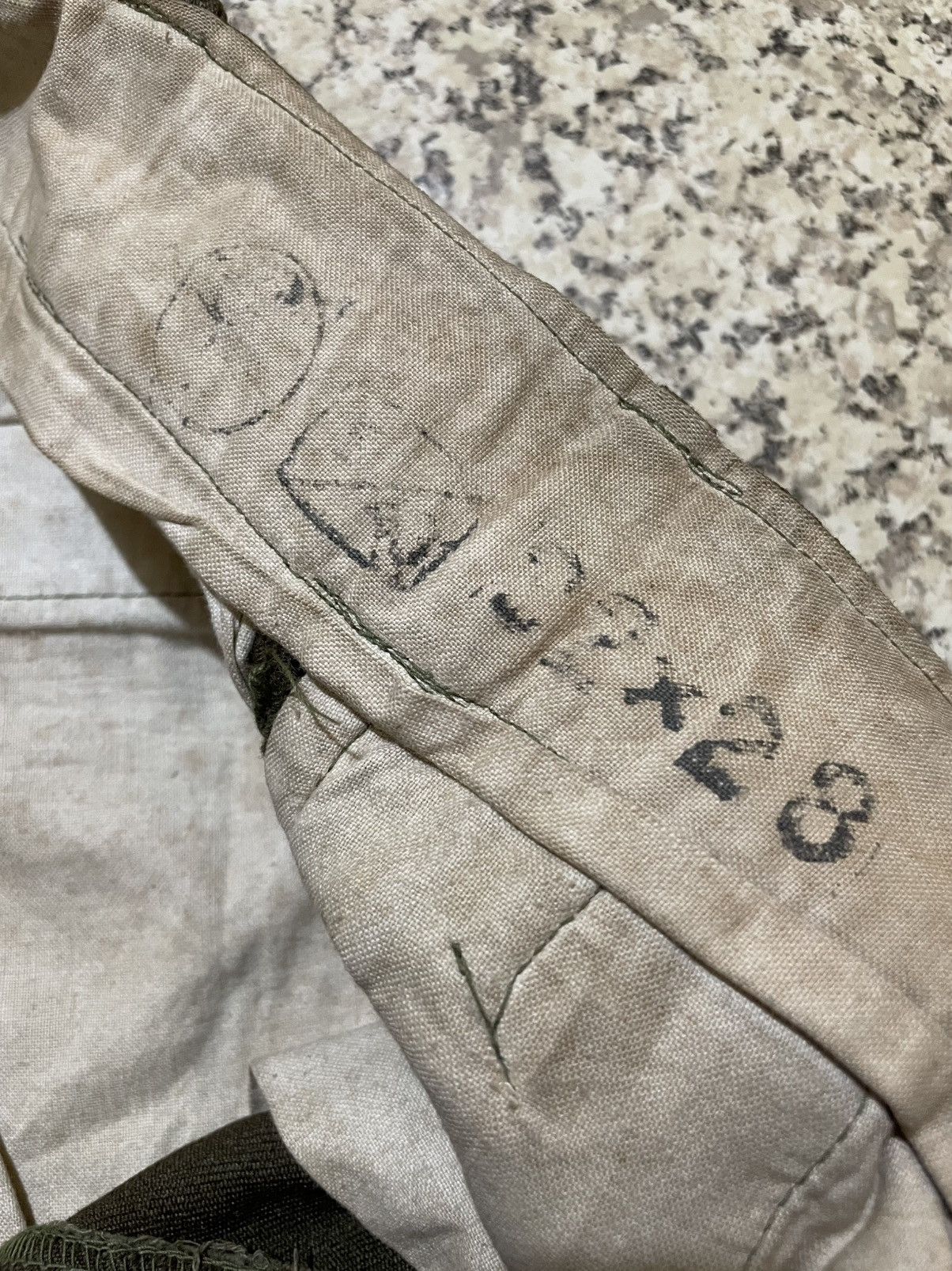 Vintage ARCHIVAL VINTAGE US ARMY M-1945 TROUSERS WWII KOREAN WAR ERA Size US 31 - 17 Thumbnail