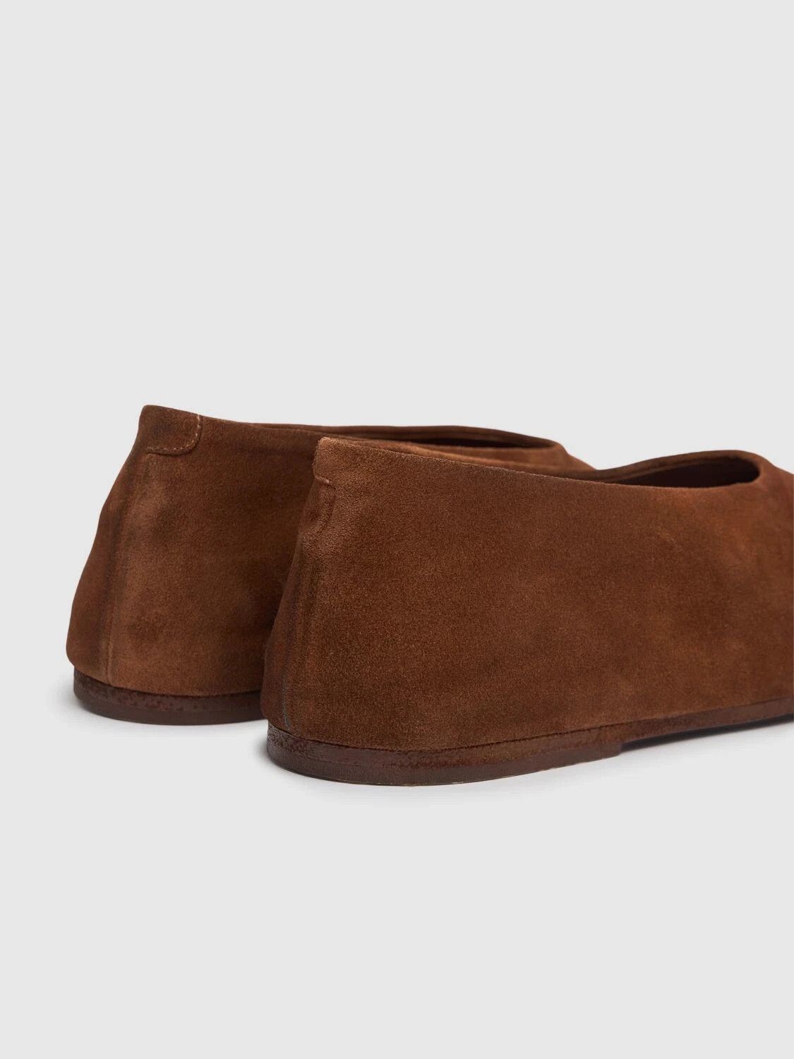 Marsell MARSELL Coltellaccio Basalt Suede Flats New Auth. Size US 6 / IT 36 - 4 Thumbnail