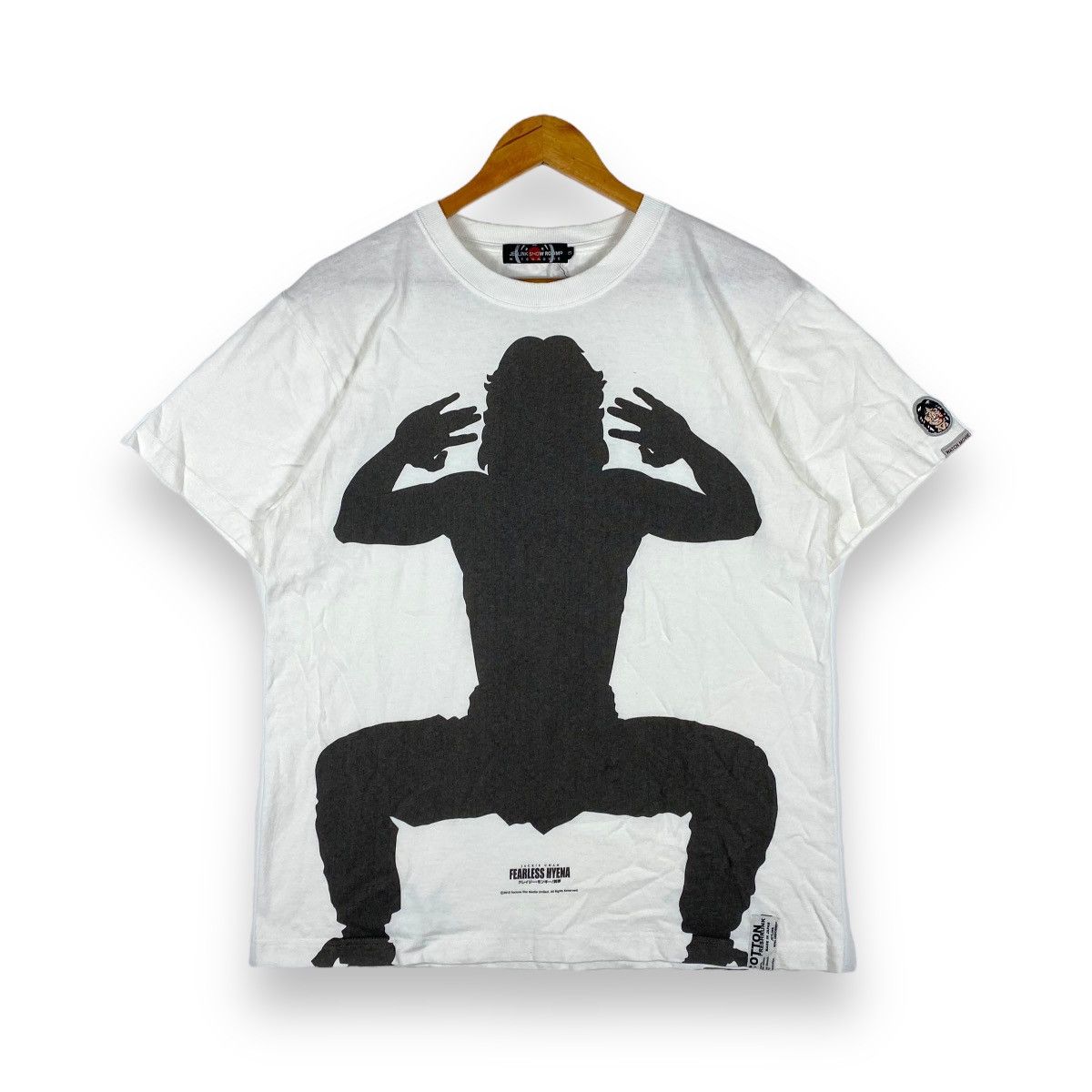 Vintage 2010 FEARLESS HYENA Jackie Chan Movie Tee