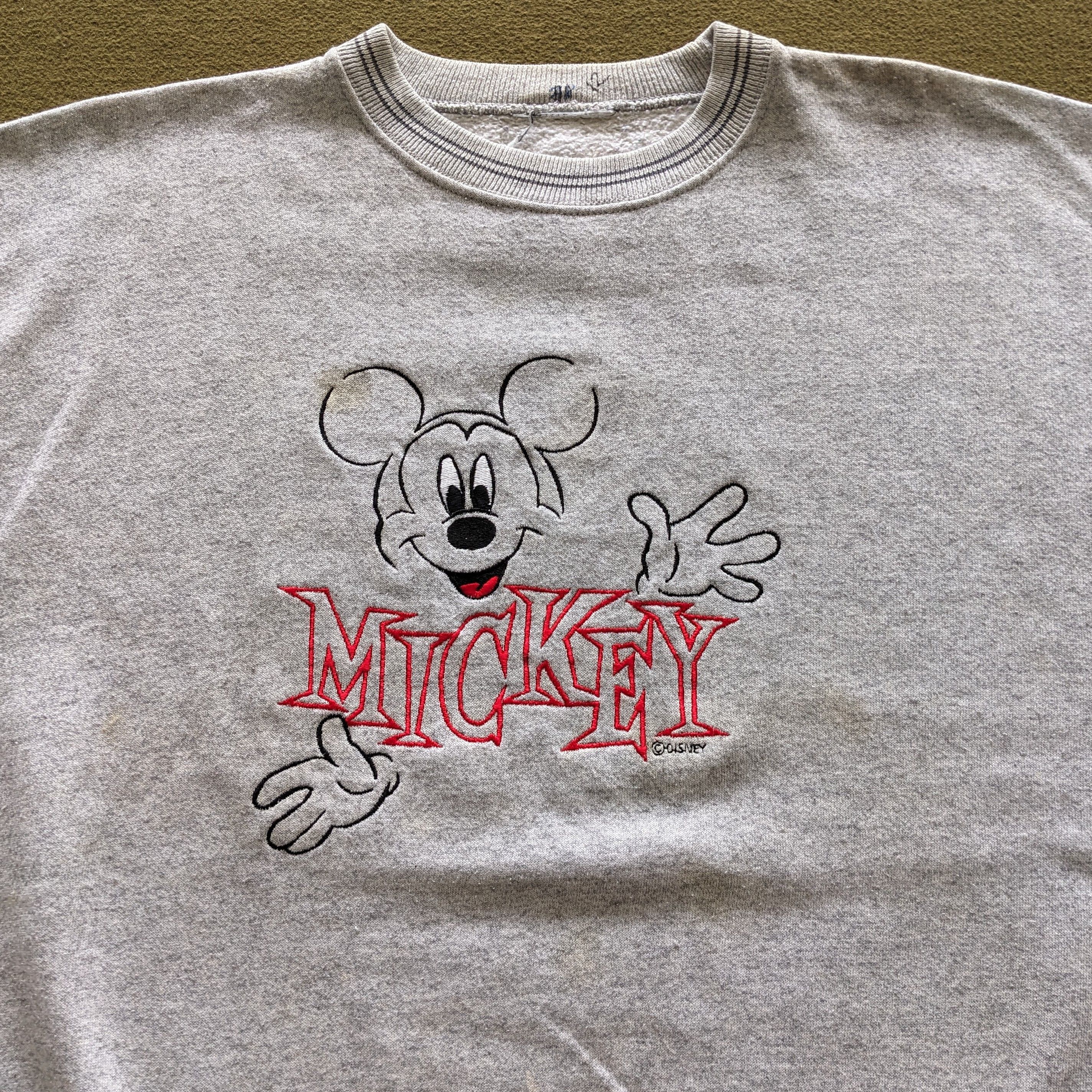 Mickey Mouse Vintage MICKEY MOUSE Disney Cartoon Sweatshirt Size US XL / EU 56 / 4 - 2 Thumbnail