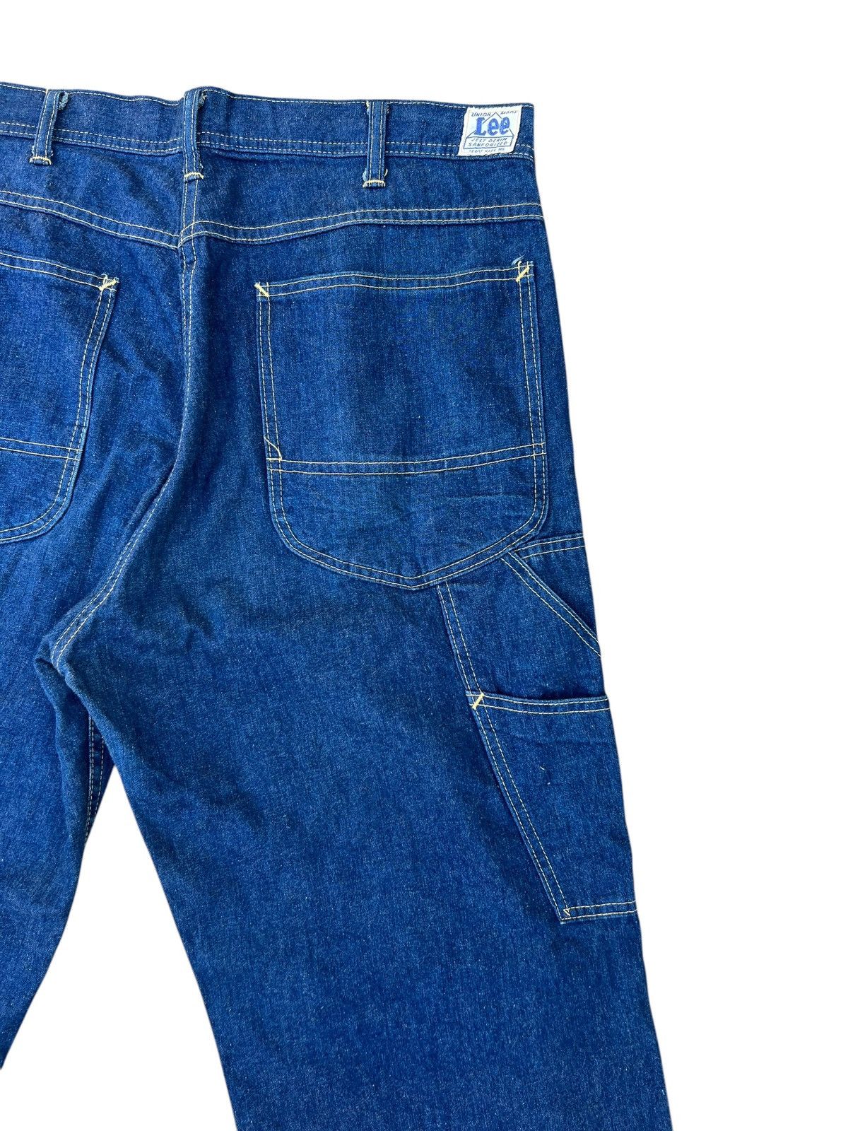 Lee Vintage 90s Lee Jelt Denim Sanforized Denim Work Jeans Size US 34 / EU 50 - 16 Thumbnail