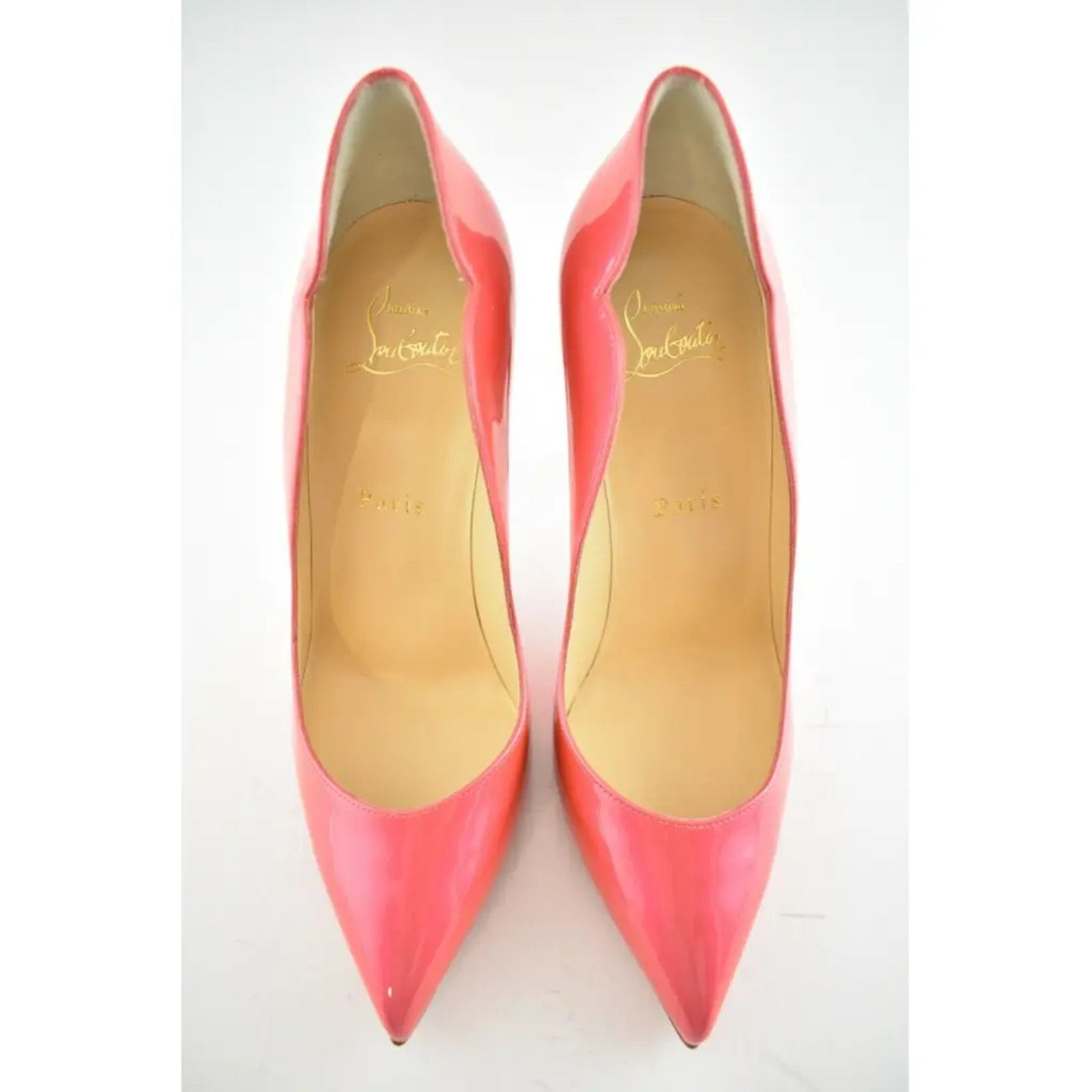 Christian Louboutin Christian Louboutin Hot Chick 100 Patent Fluo Metal Size US 7.5 / IT 37.5 - 7 Thumbnail