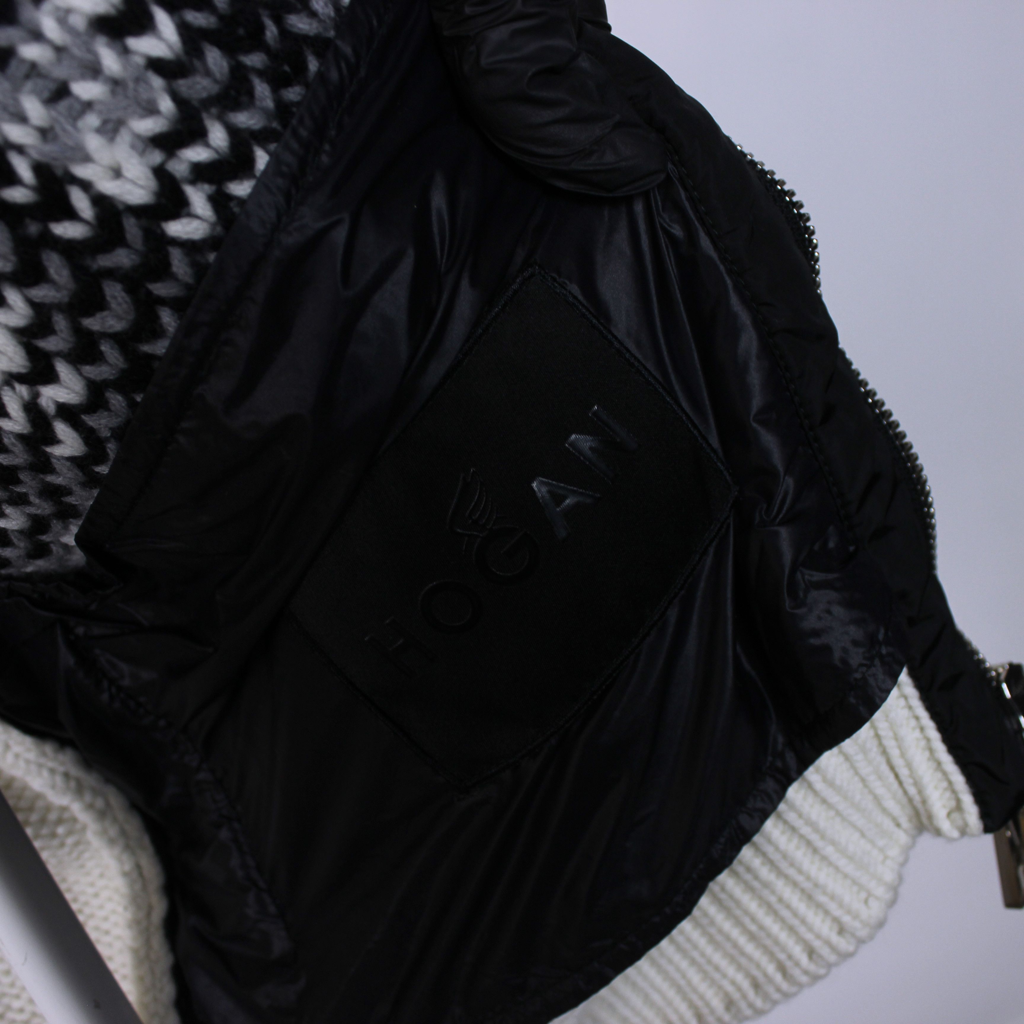 Hogan Hogan heavy knitwear full zip Lampo sweater L XL Size US XL / EU 56 / 4 - 5 Thumbnail