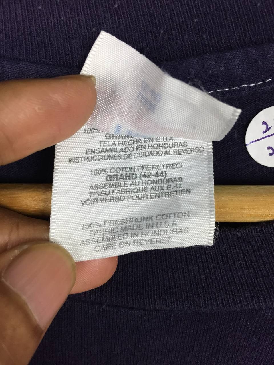 Hanes × Vintage Vtg 90s Hanes Heavyweight Classic Tie Dye Hippie Tee Size US L / EU 52-54 / 3 - 11 Thumbnail
