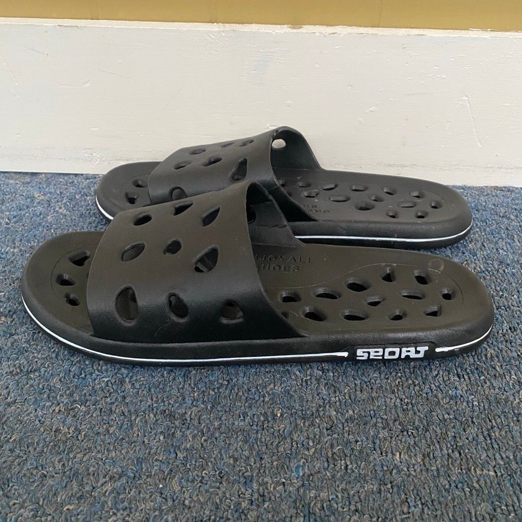 Other Enjoyall shoes men 12 slip on sandals w/hollow cut out holes Size US 12 / EU 45 - 1 Thumbnail