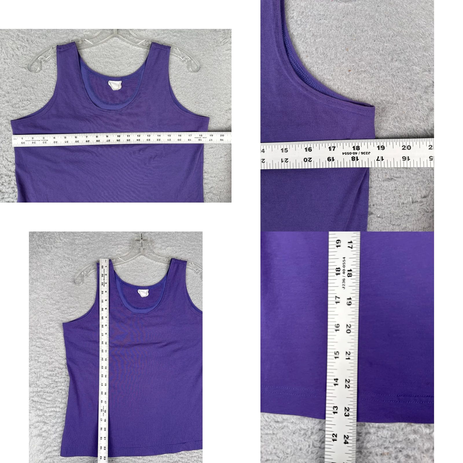 Patagonia Patagonia Shirt Women Medium Purple Tank Sleeveless Cotton Gym Run Hike READ Size M / US 6-8 / IT 42-44 - 8 Thumbnail