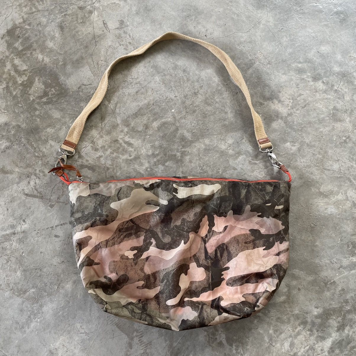 Designer × If Six Was Nine × Japanese Brand 🔴 MARCO MASI milano Made in ITALY Camo Totebag 🔴 Size ONE SIZE - 1 Thumbnail