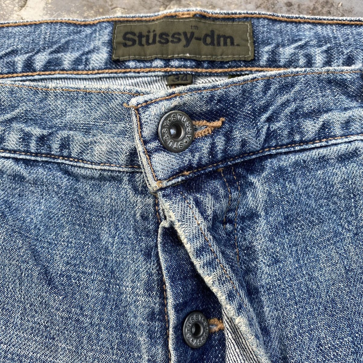 Stussy × Vintage Vintage Stussy-dm baggy jeans Size US 36 / EU 52 - 4 Thumbnail