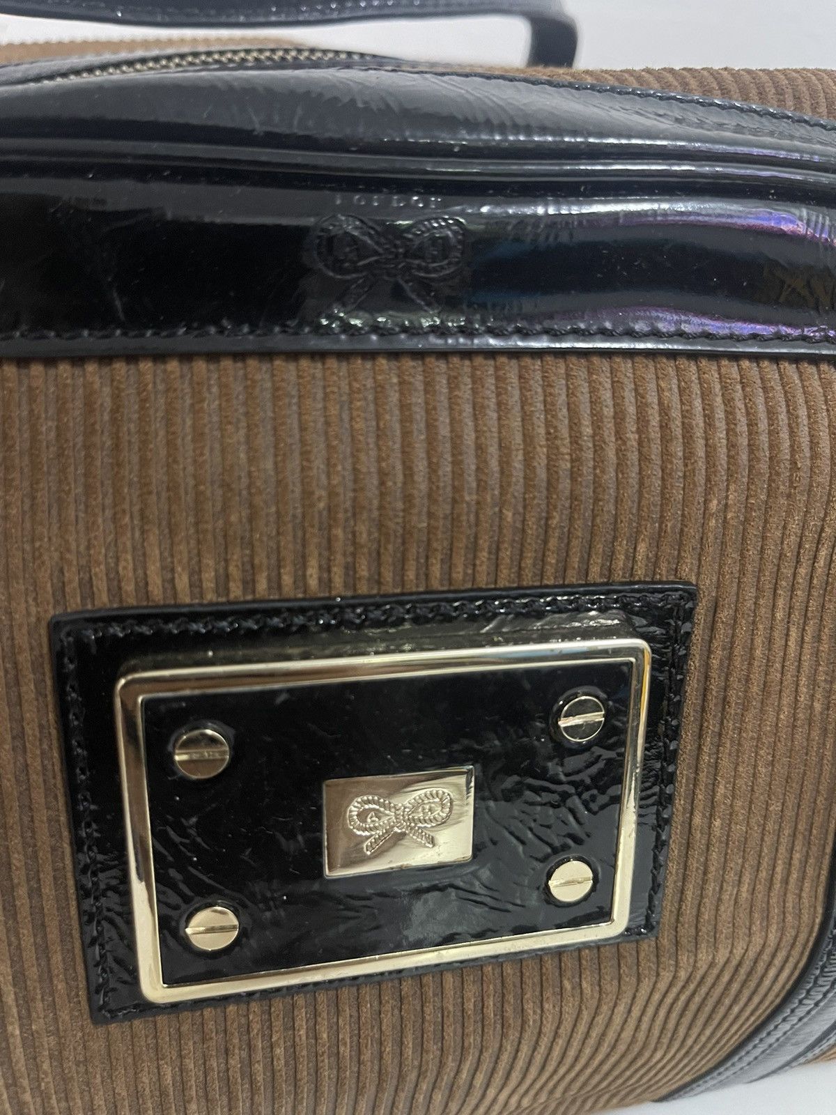 Anya Hindmarch ANYA HONDMARCH CORDUROY LEATHER BAG Size ONE SIZE - 7 Thumbnail