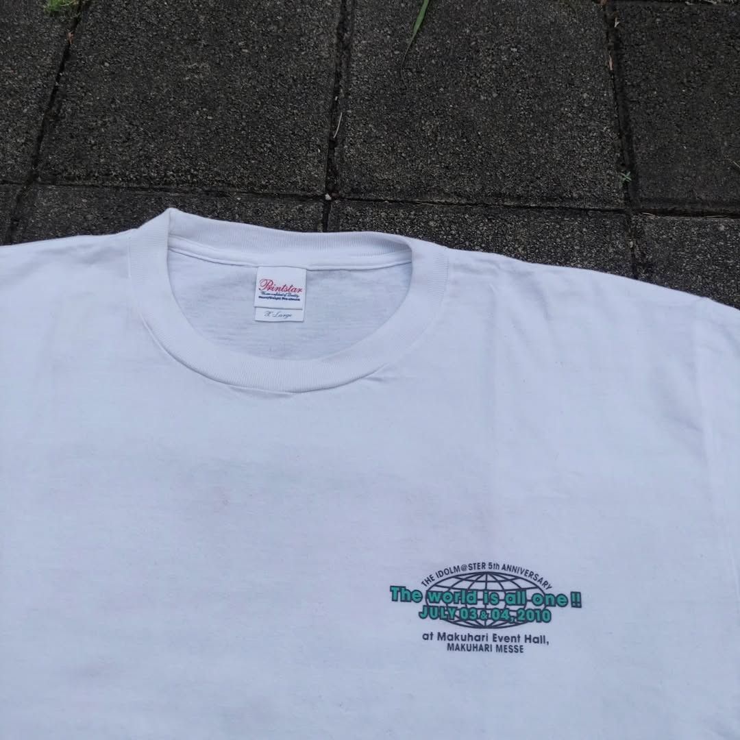 Anime Vintage The Idolmaster 5th Anniversary 2010 Tee Size US XL / EU 56 / 4 - 4 Thumbnail