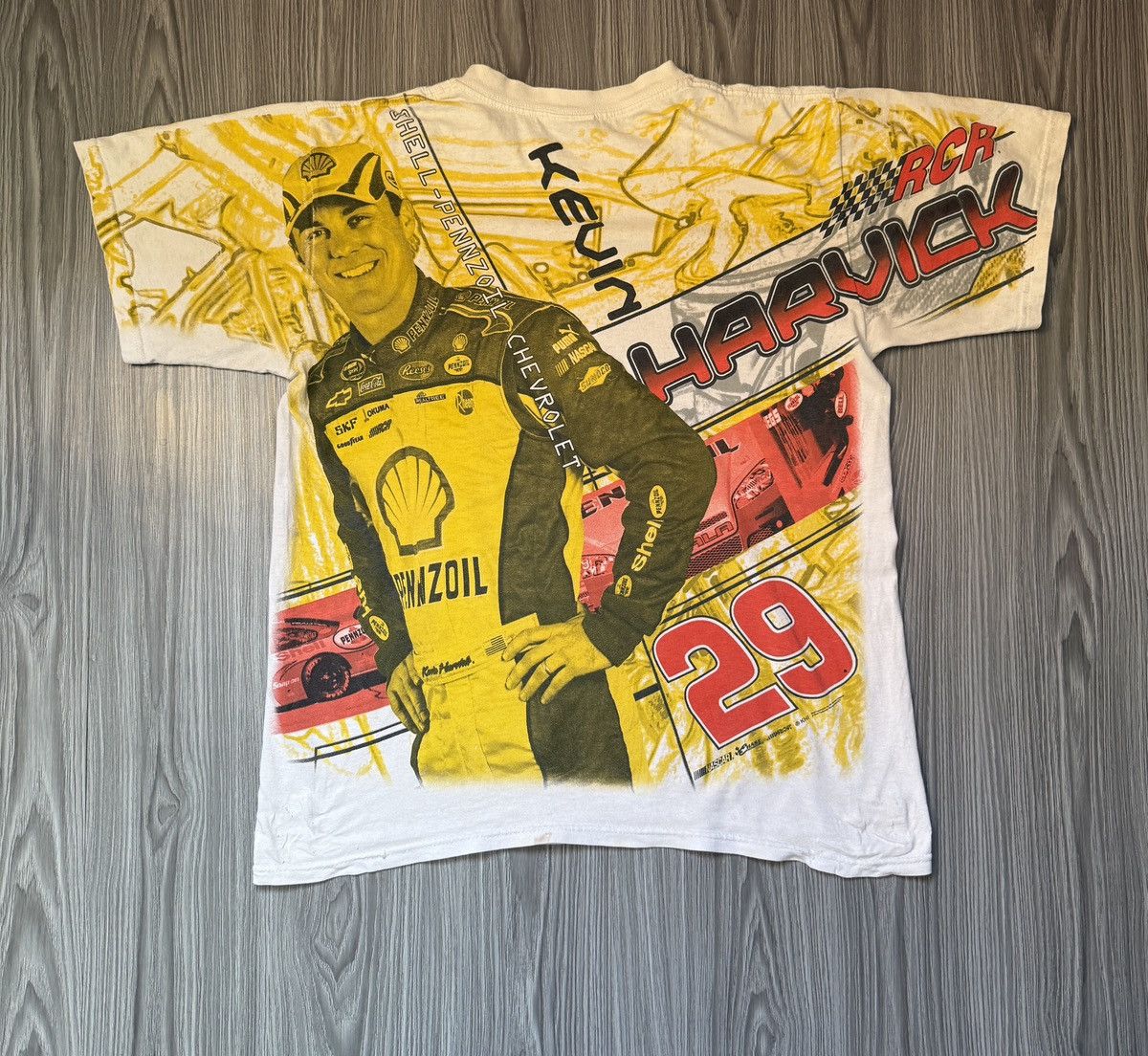 NASCAR NASCAR shirt AOP kevin harvick Size US M / EU 48-50 / 2 - 2 Thumbnail