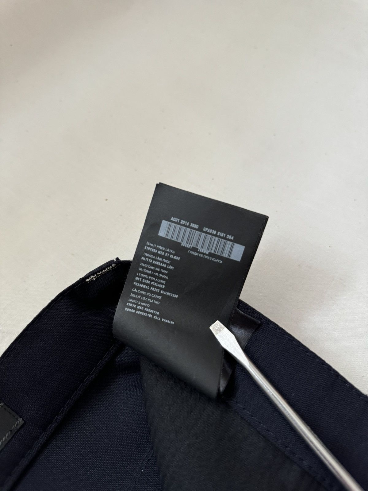 Prada SS15 Contrast Stitch Trousers Size US 30 / EU 46 - 8 Thumbnail
