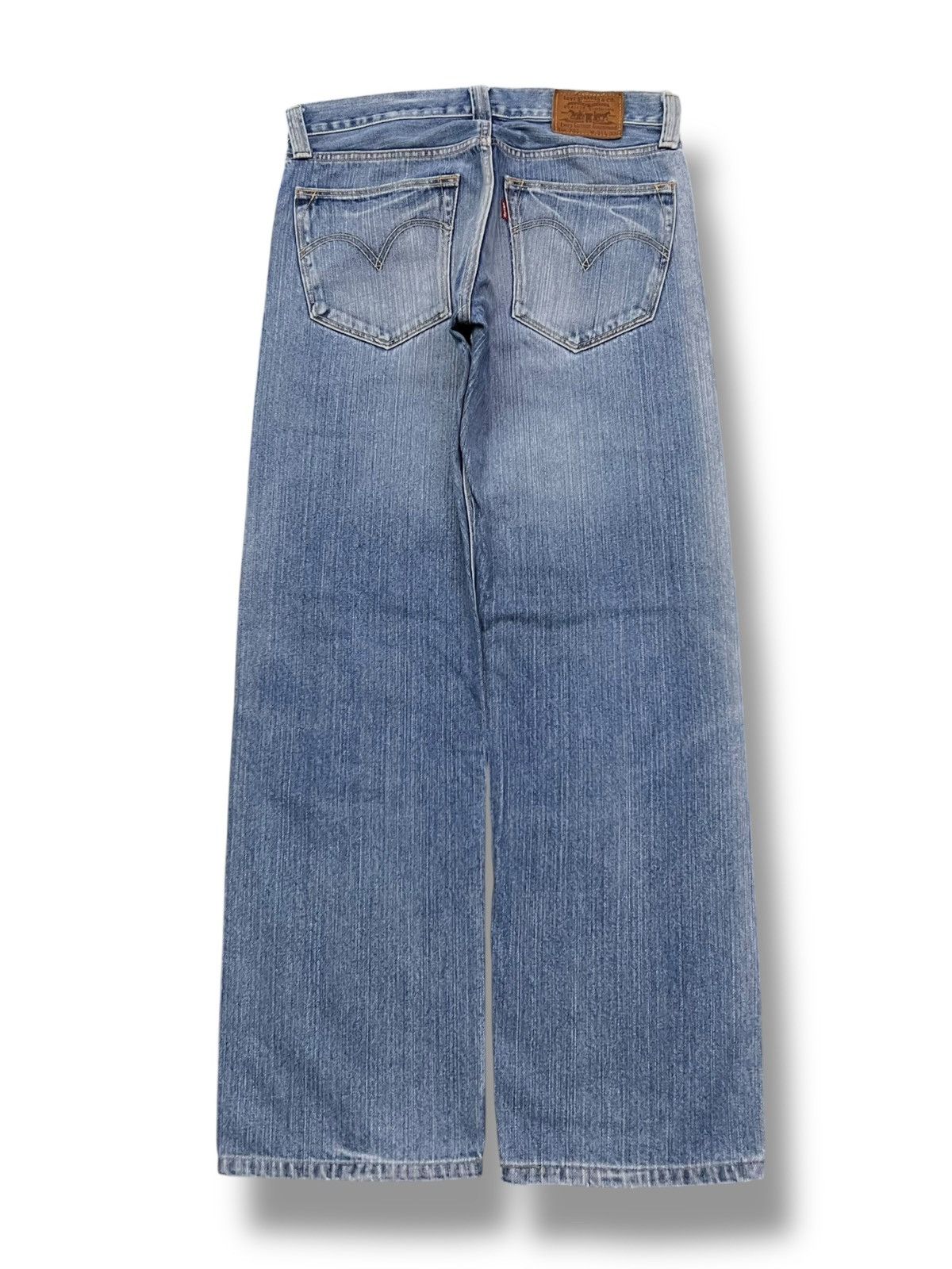Levi's Baggy Vintage Levi’s 703 - Faded, Distressed Denim Size US 33 - 3 Thumbnail