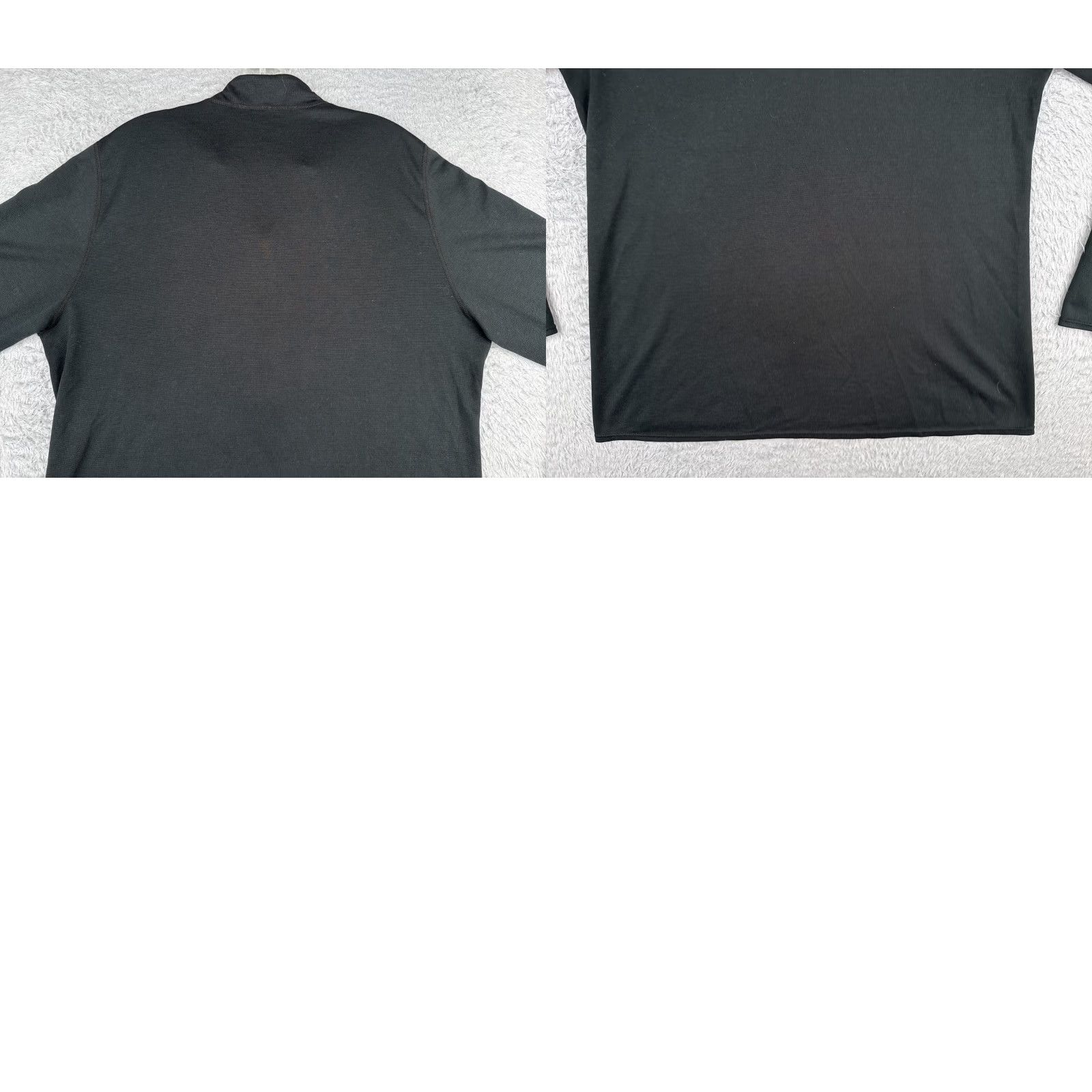 Patagonia Patagonia Shirt Men XL Black 1/4 Zip Polyester Long Sleeve Capilene 2 Nature All Seasons Lightweight Breathable Crew Neck Logo Mens Size US XL / EU 56 / 4 - 9 Thumbnail