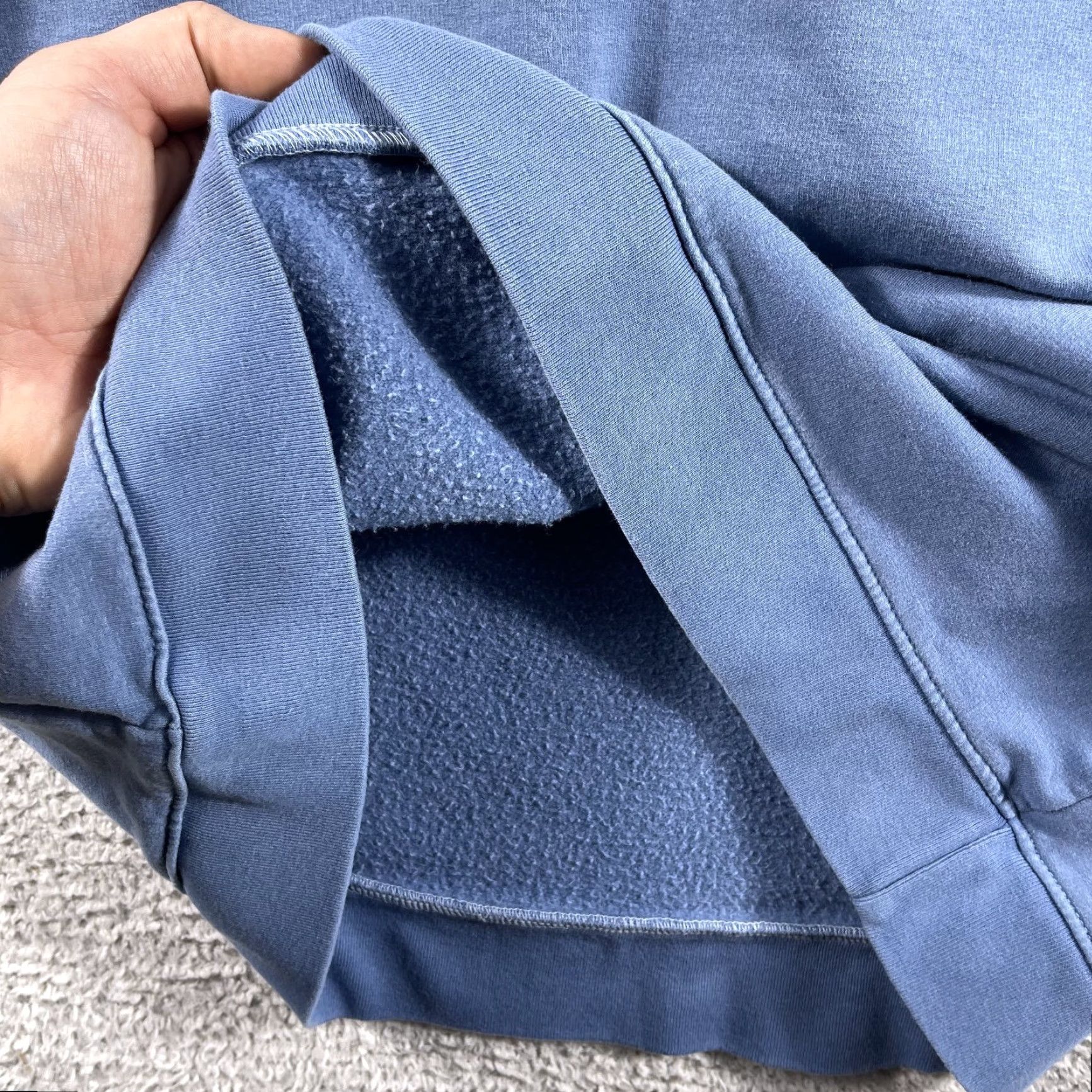 Vintage Brooklinen Sweatshirt Crewneck Women’s Small Blue USA Stretch Heavyweight Loungewear Pullover Size S / US 4 / IT 40 - 7 Thumbnail