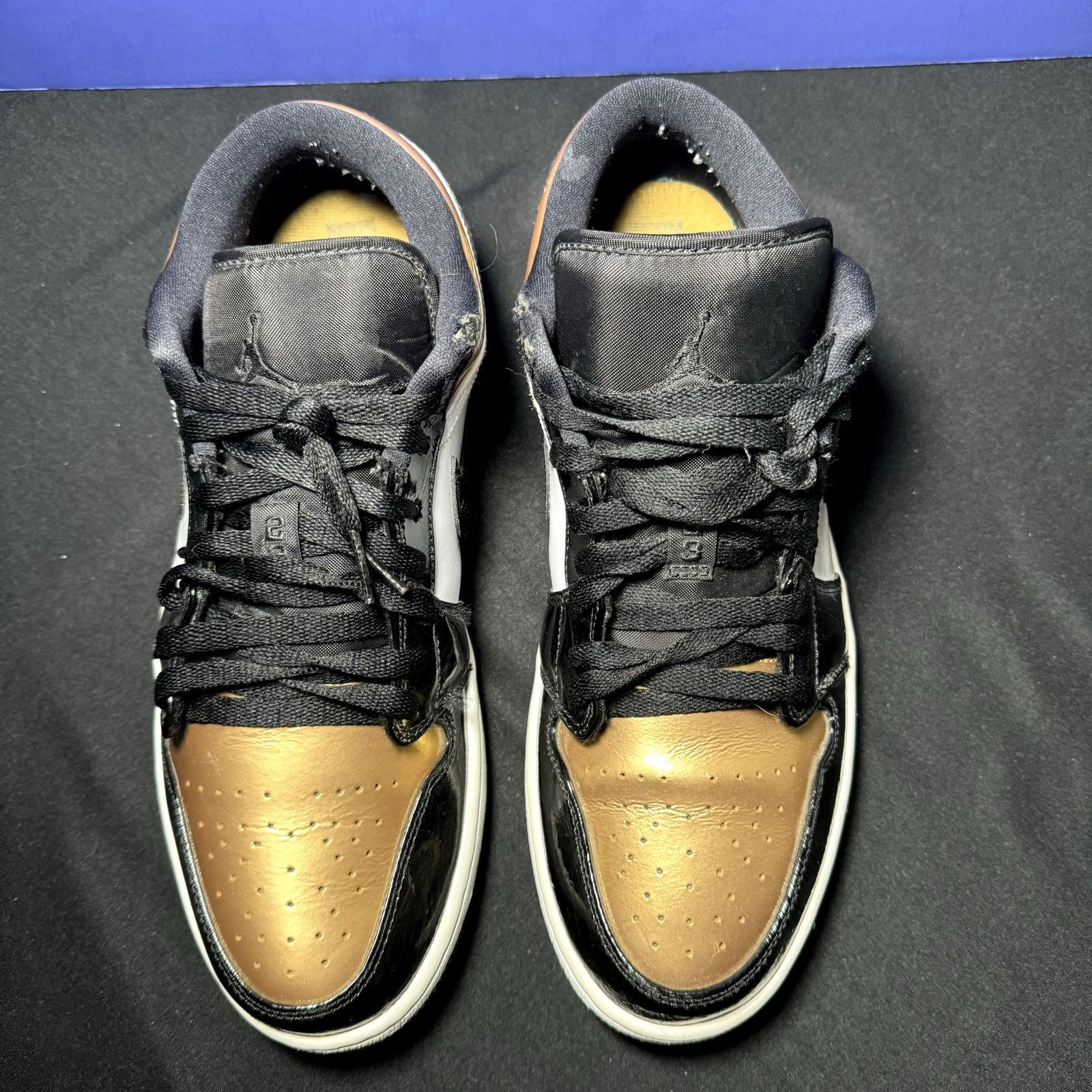Jordan Brand × Nike Size 11 - Nike Air Jordan 1 Low Gold Toe Men's Shoes Size US 11 / EU 44 - 3 Thumbnail