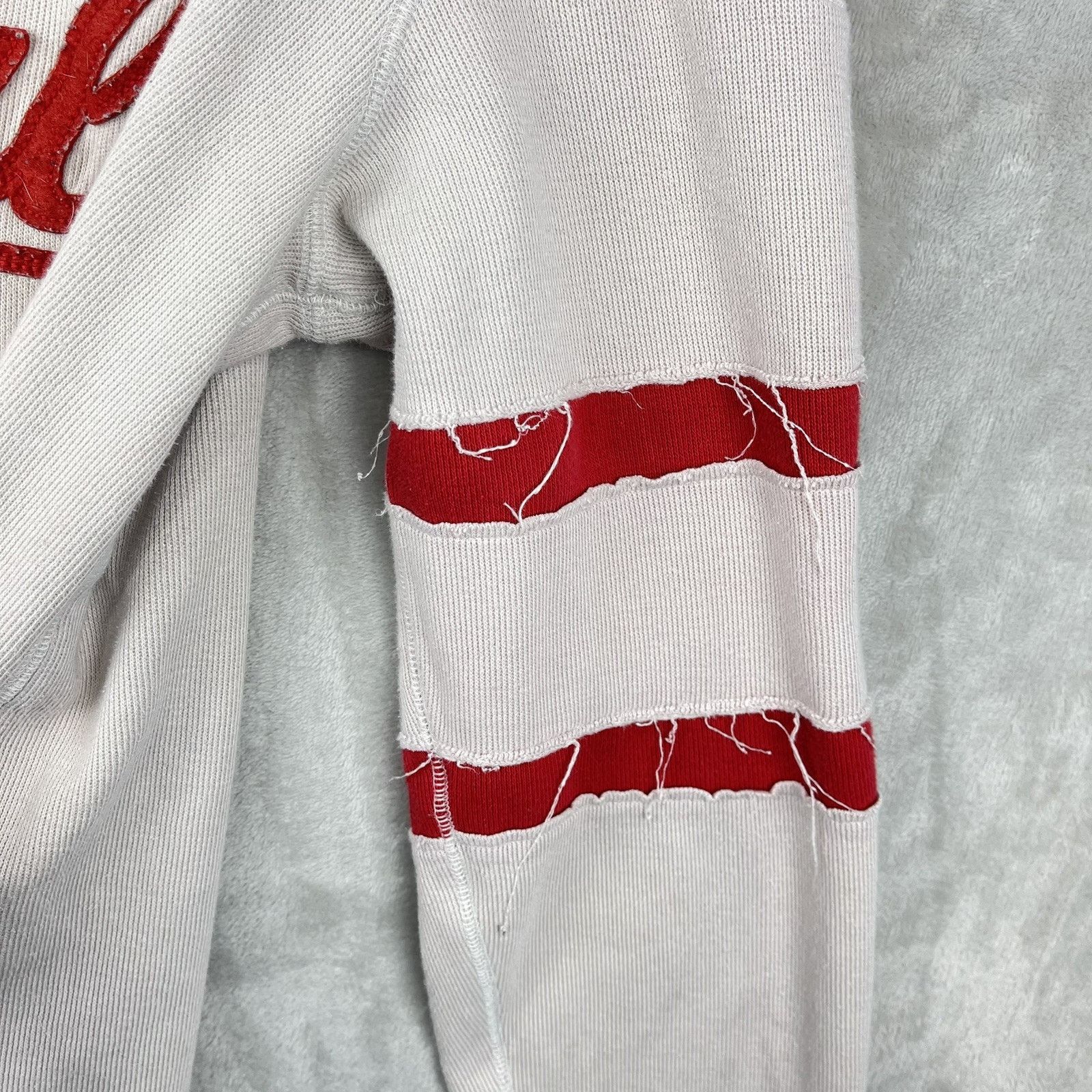 Ccm Vintage CCM Washington Capitals Waffle Knit Thermal Shirt Size 40 - 4 Thumbnail