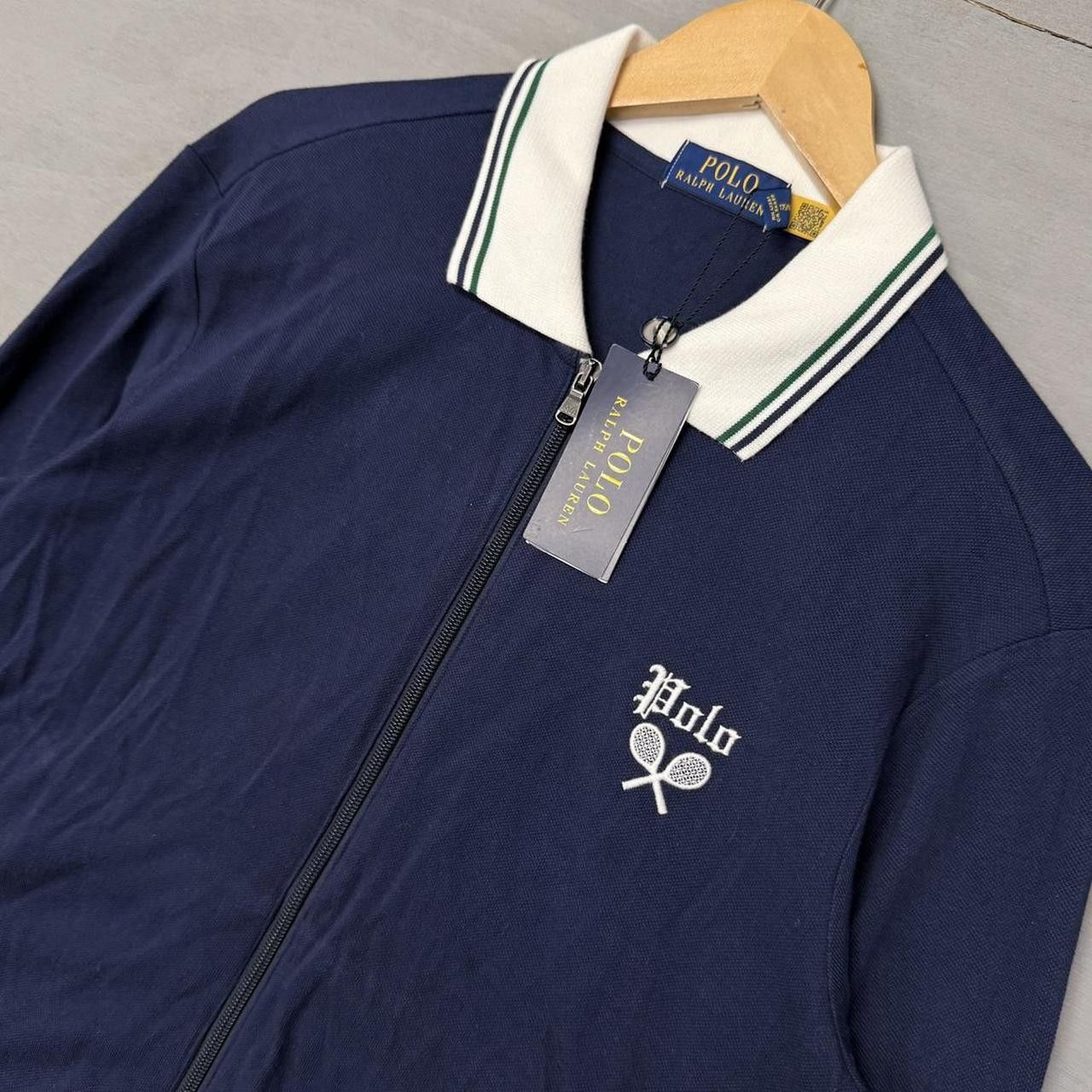 Polo Ralph Lauren Polo Ralph Lauren Zip Up Collared Tennis Jacket Men’s Medium Size US M / EU 48-50 / 2 - 3 Thumbnail