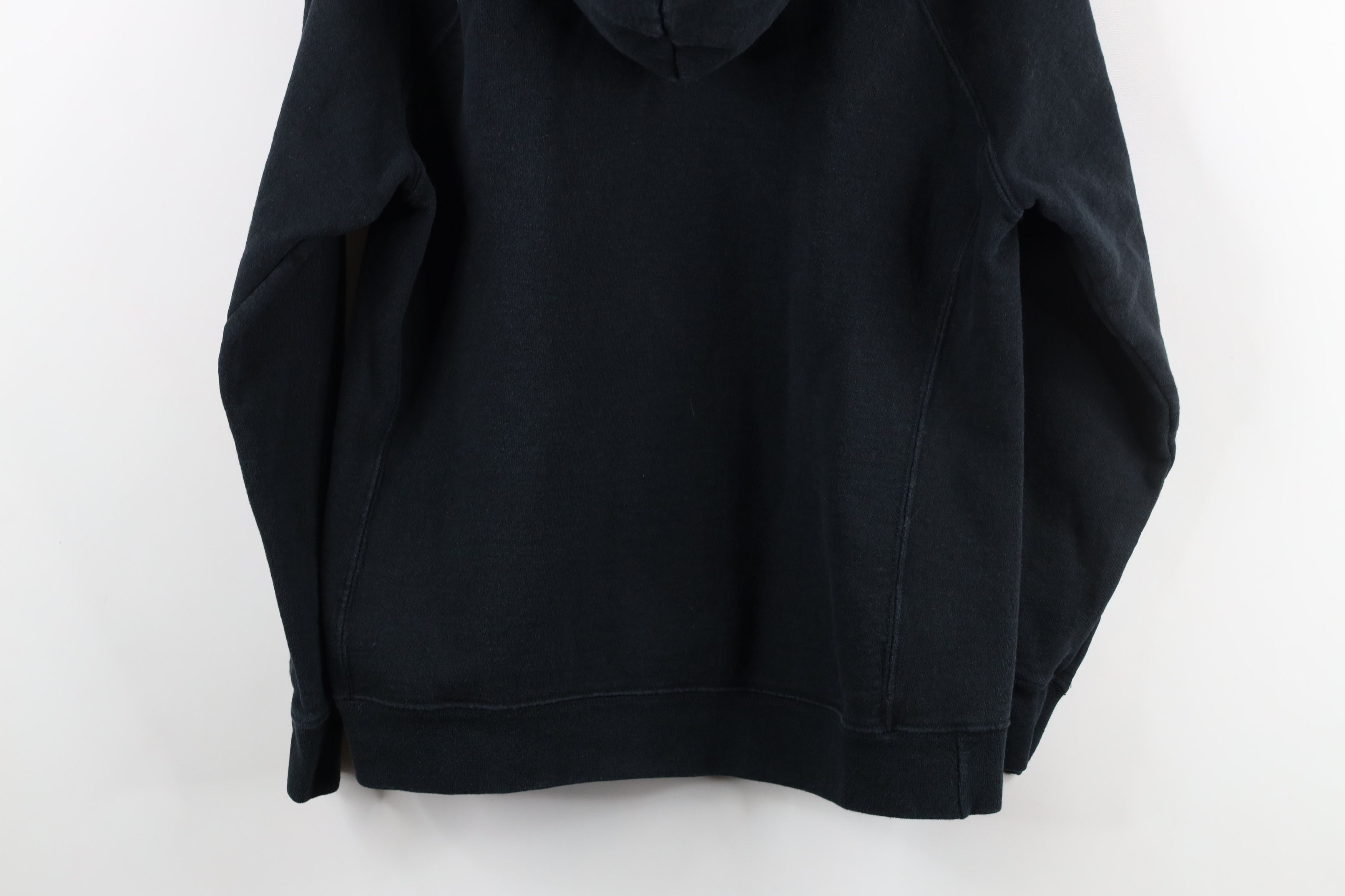 Champion × Vintage Vintage Champion Faded Classic Logo Hoodie Sweatshirt Black Size L / US 10 / IT 46 - 13 Thumbnail