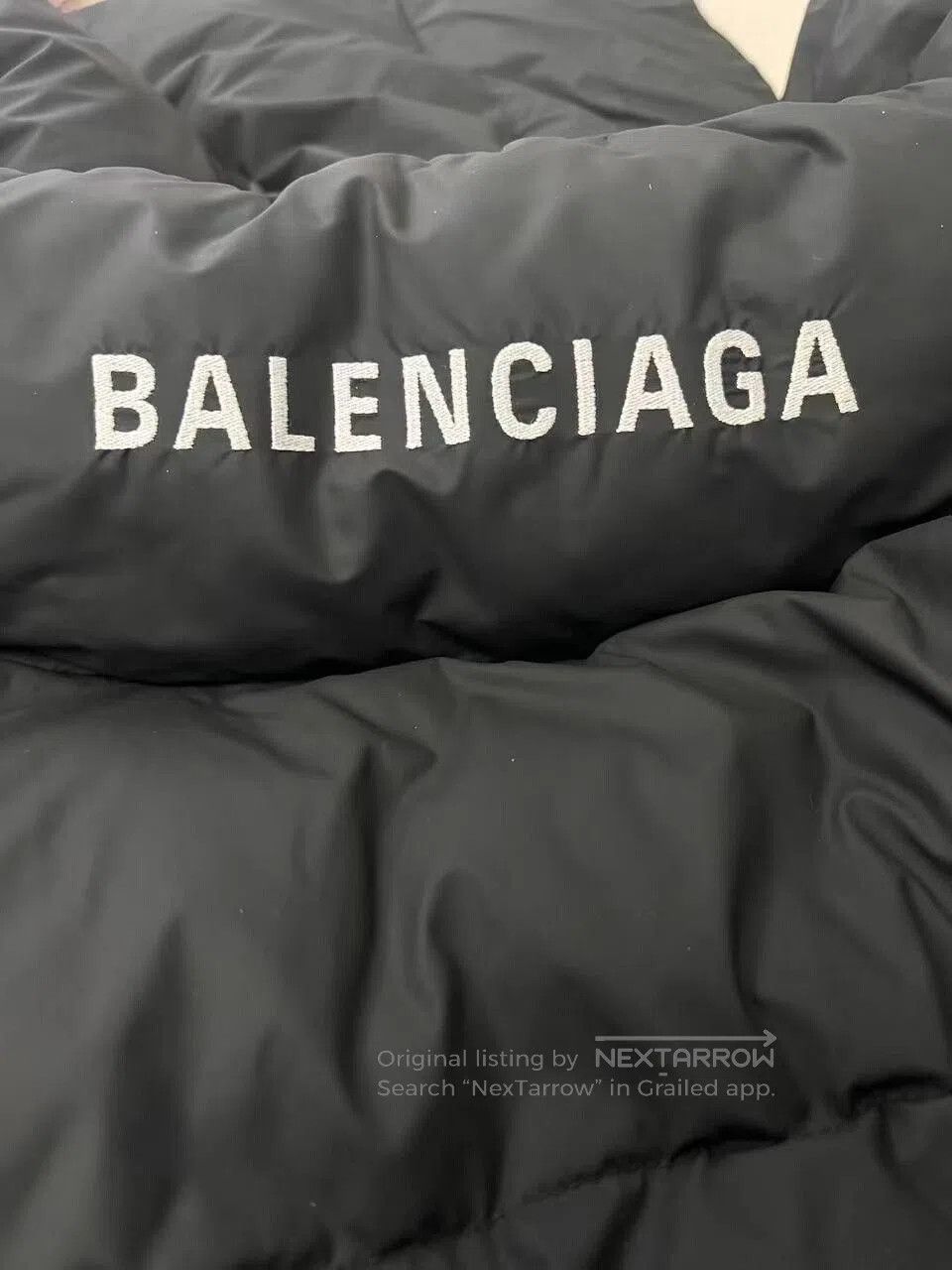 Balenciaga Balenciaga Quilted Logo Padded Vest for Men. Size US M / EU 48-50 / 2 - 3 Thumbnail