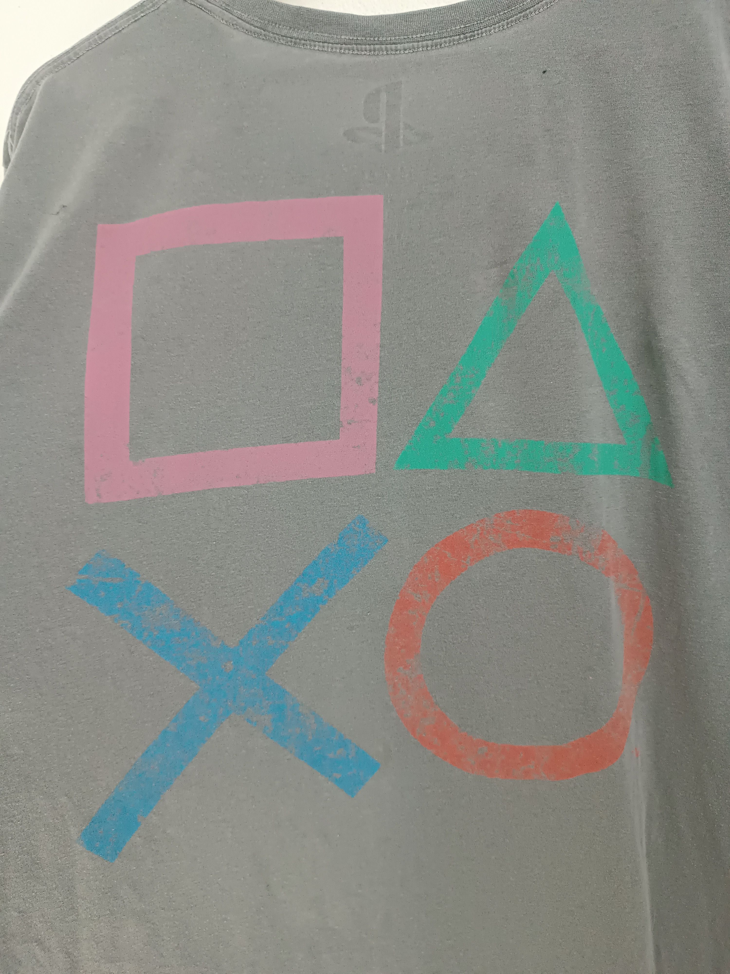 Playstation VINTAGE PLAYSTATION FADED GAMING PS4 PS5 LOGO TEE Size US XL / EU 56 / 4 - 17 Thumbnail