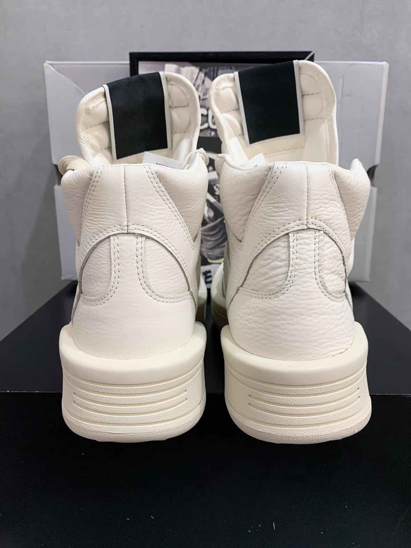 Rick Owens Rick Owens x Converse Ivory White Collaboration K34 Size US 11 / EU 44 - 5 Thumbnail
