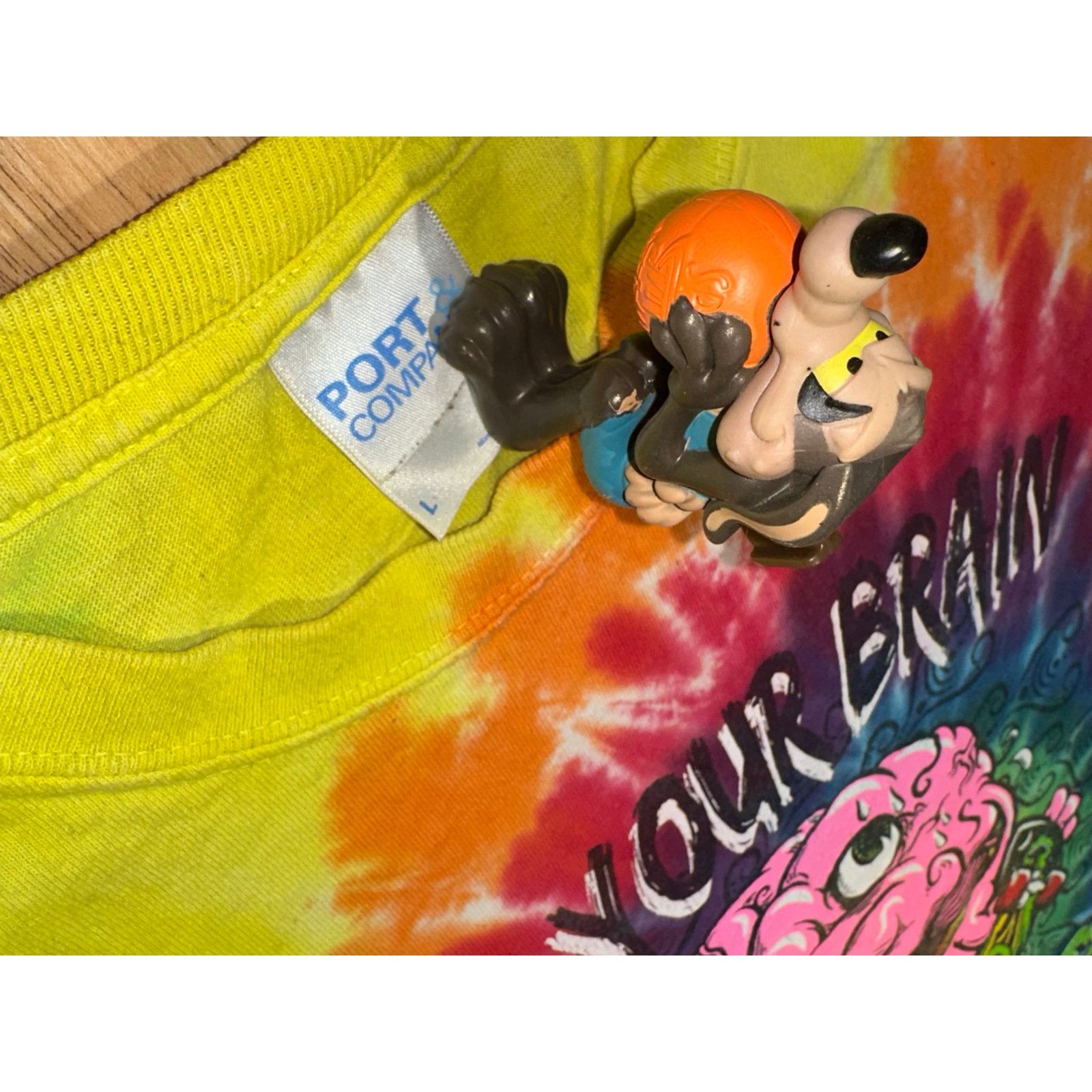 & Other Stories This Is Your Brain On Drugs Tie dye Shirt Size Large Size US L / EU 52-54 / 3 - 6 Thumbnail