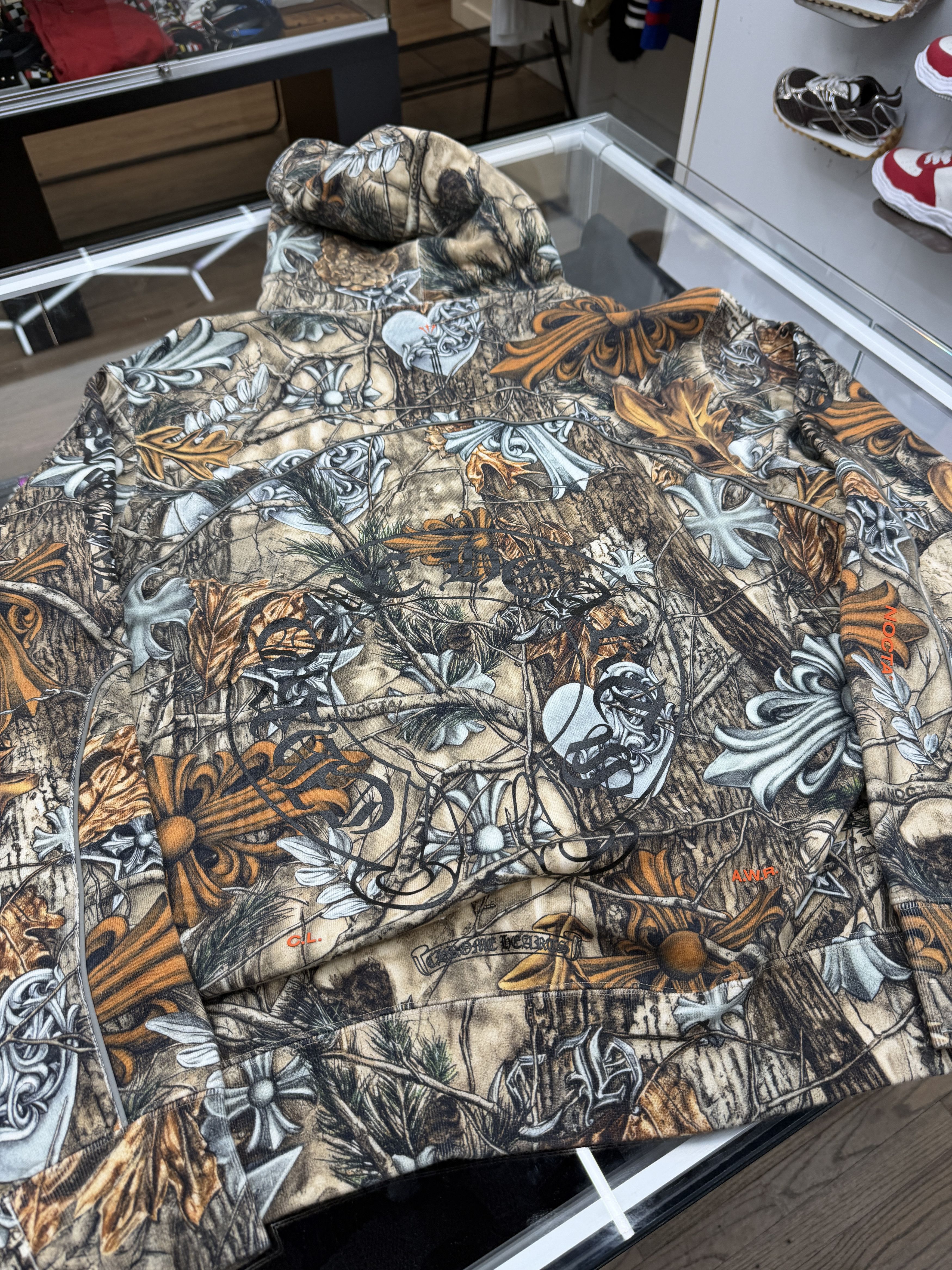 Chrome Hearts × Drake Chrome Hearts x Nike x NOCTA Multi Logo Horseshoe Hoodie Size US L / EU 52-54 / 3 - 17 Thumbnail