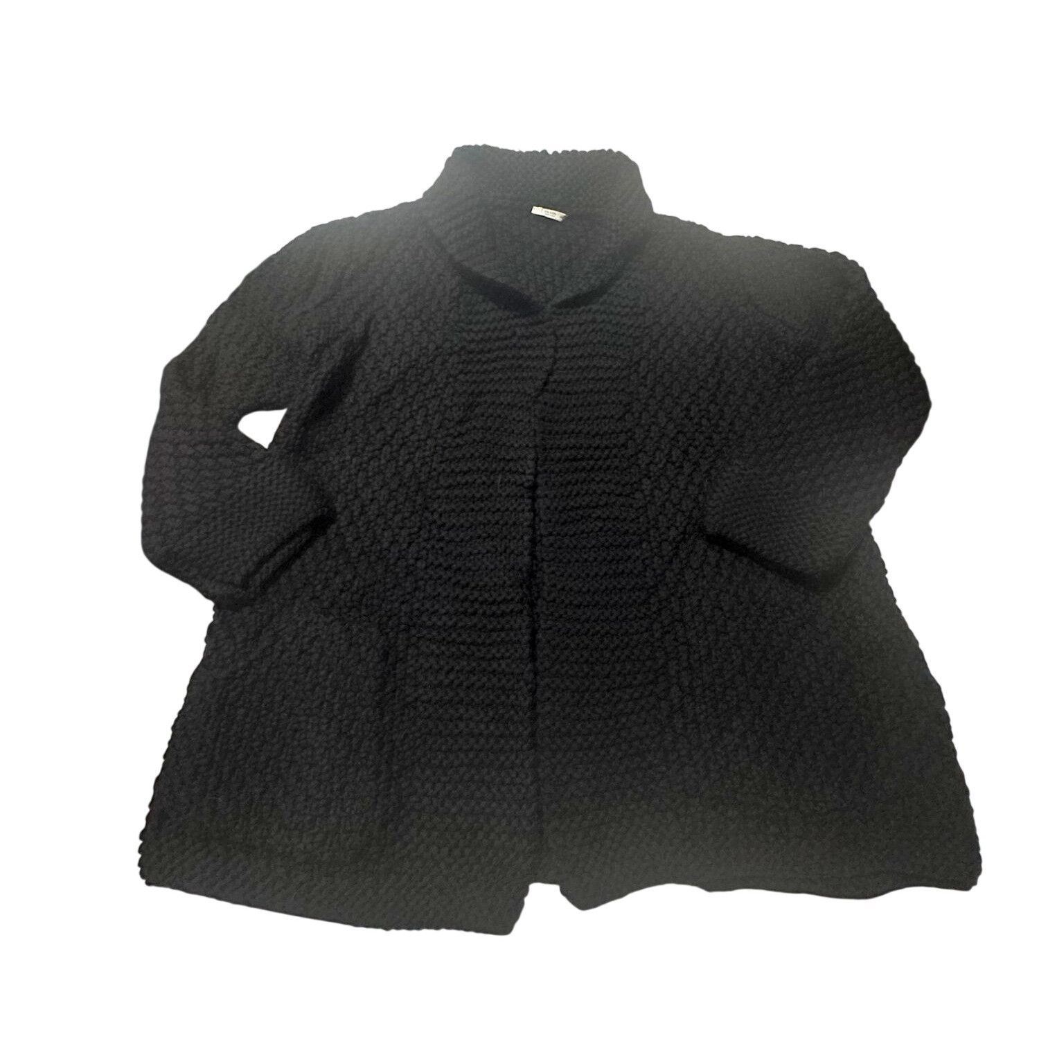 Prada Prada Archive 2010 Virgin Wool Shawl Collar Knit Belted Coat Size L / US 10 / IT 46 - 6 Thumbnail