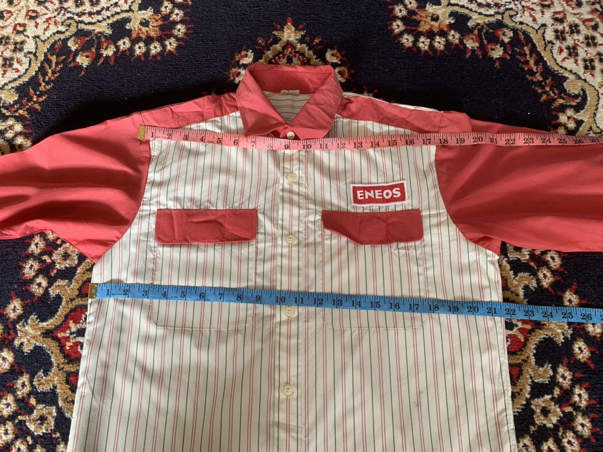 Japanese Brand × Vintage Vintage Eneos Long Sleeve Button Up shirt Size US M / EU 48-50 / 2 - 8 Thumbnail