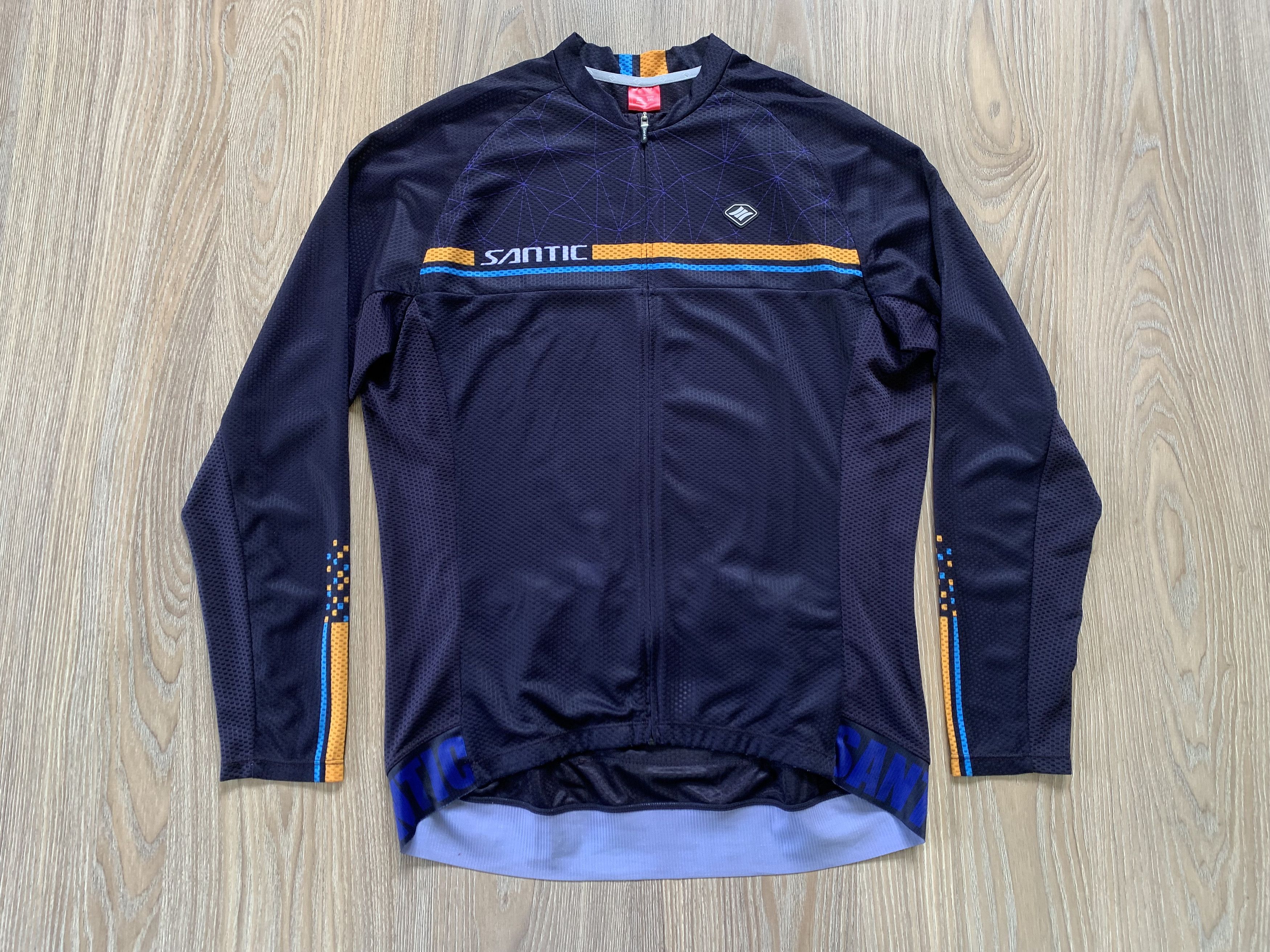 Sports Specialties Santic Long Sleeve Pocket Cycling Jersey Size US XXL / EU 58 / 5 - 2 Thumbnail