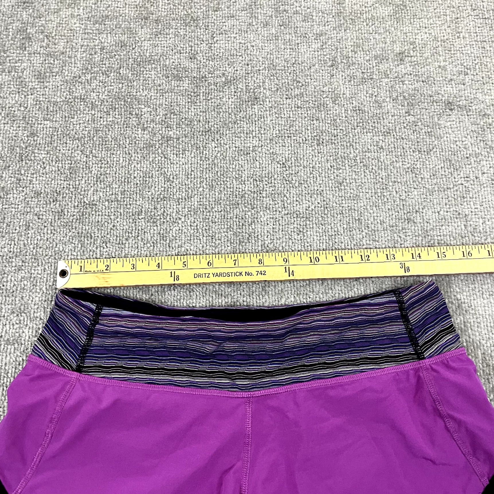 Lululemon LULULEMON Shorts Women Size 6 Speed Up Purple Lined 3" Running Gym Train Size 28" / US 6 / IT 42 - 6 Thumbnail