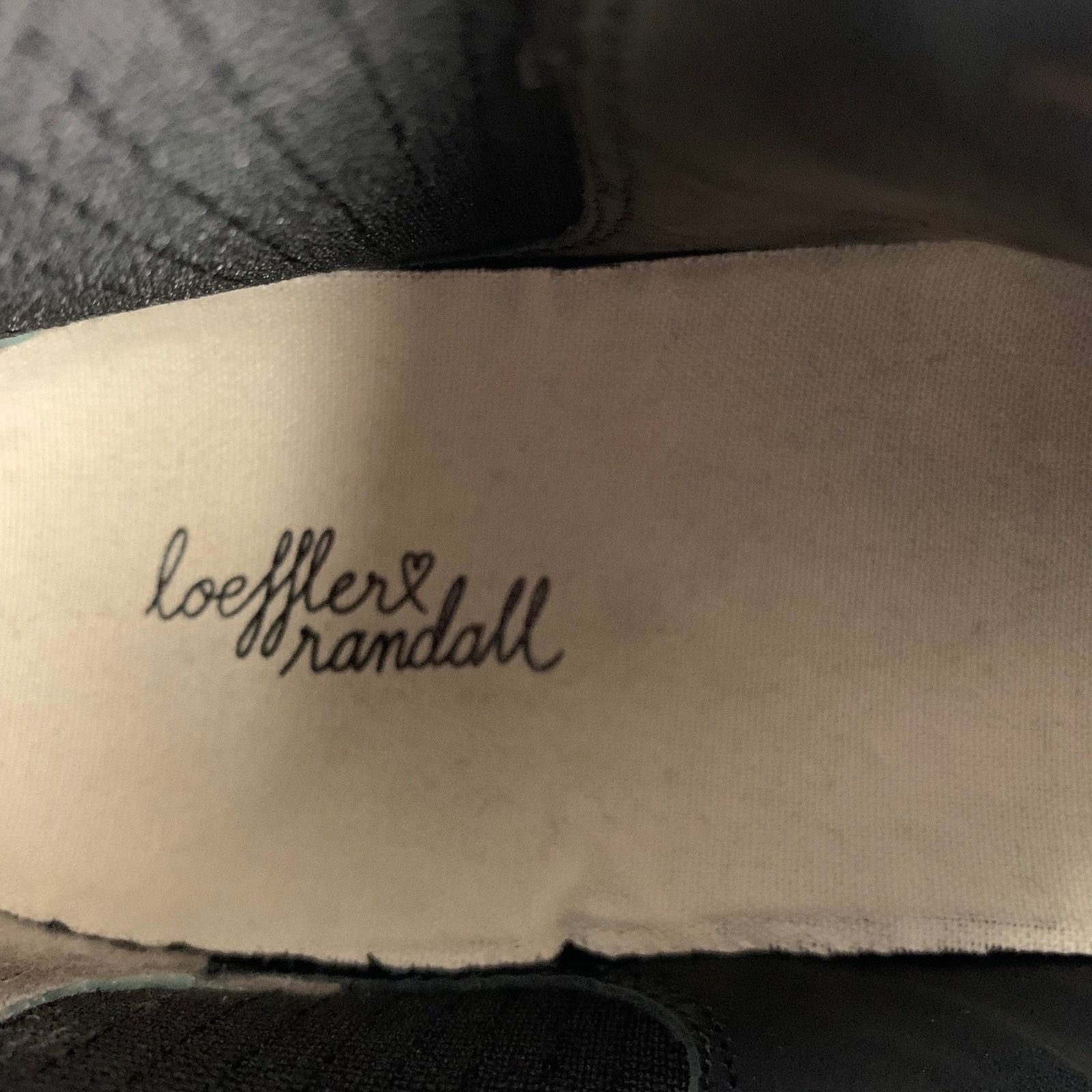 Loeffler Randall LOEFFLER RANDALL Size 8.5 Black White Leather Ankle Sneakers Size US 8.5 / IT 38.5 - 6 Thumbnail