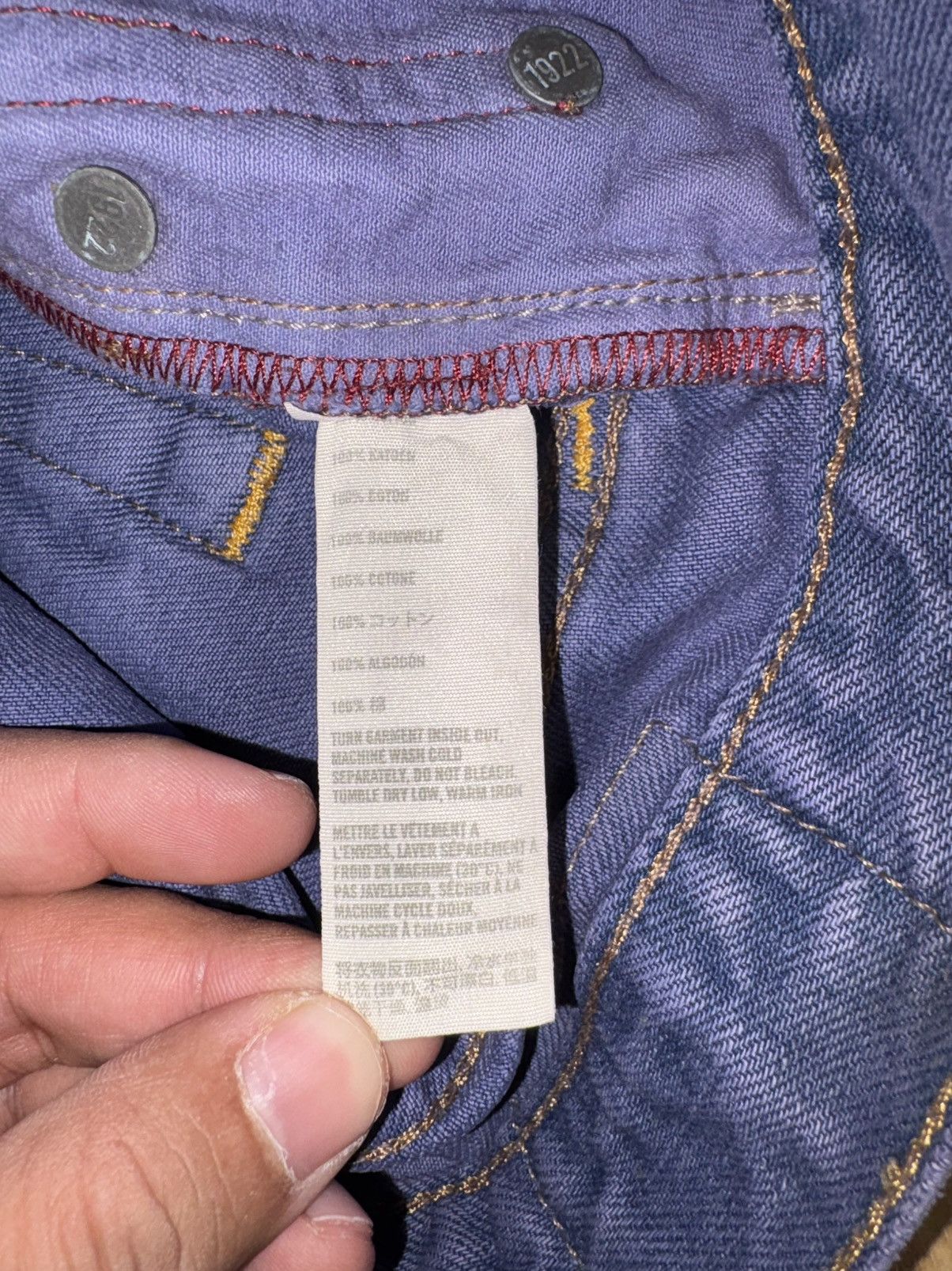 Hollister streetwear hollister low rise bootcut faded jeans Size US 32 / EU 48 - 9 Thumbnail