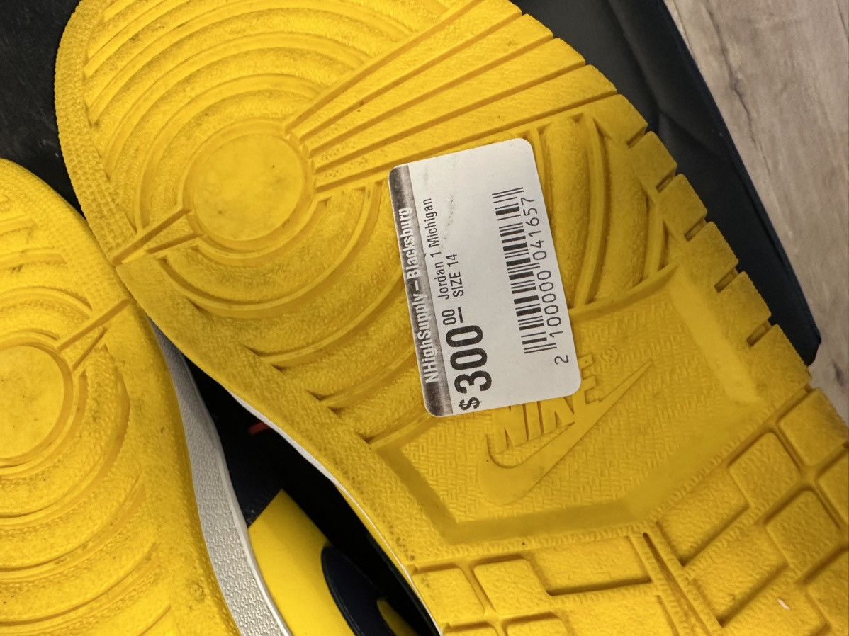 Nike Jordan 1 Michigan Size US 14 / EU 47 - 8 Thumbnail