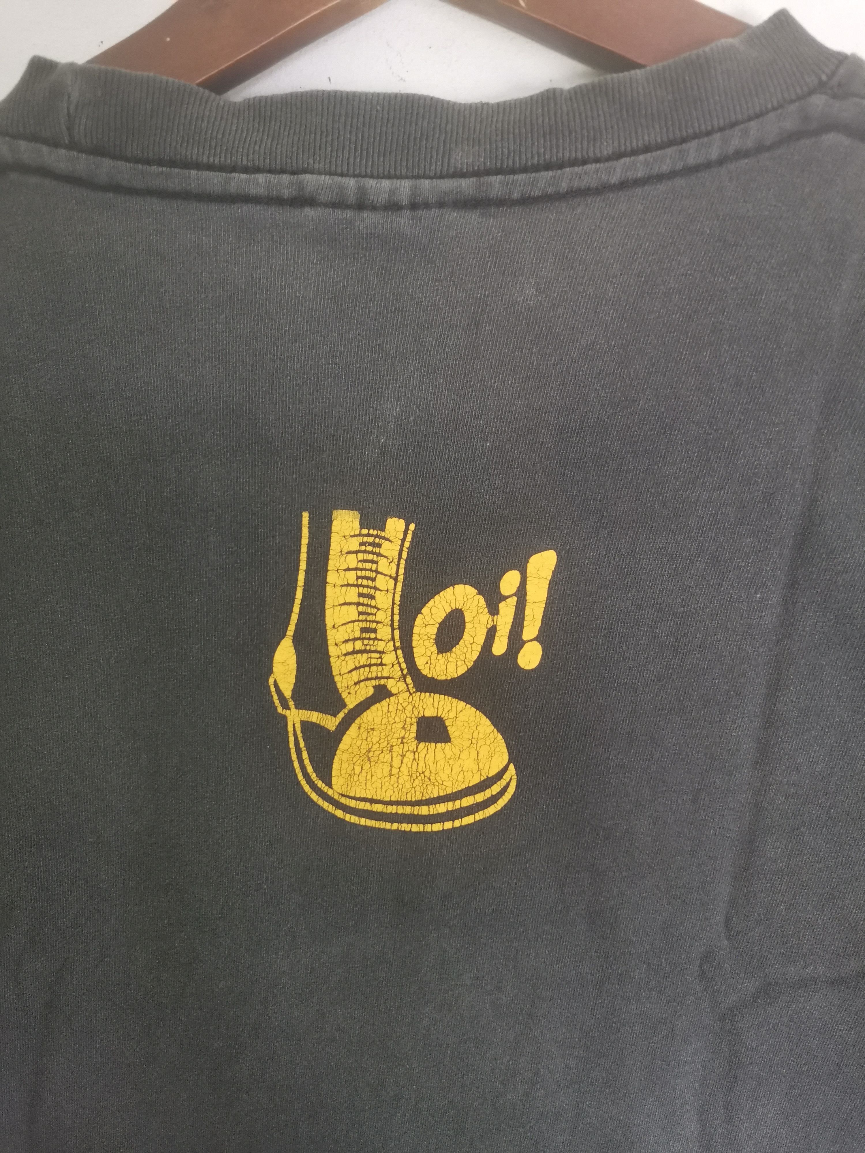 Band Tees × Vintage Rare vintage Oi skinhead t-shirt Dr Martin shoes Size US M / EU 48-50 / 2 - 4 Thumbnail