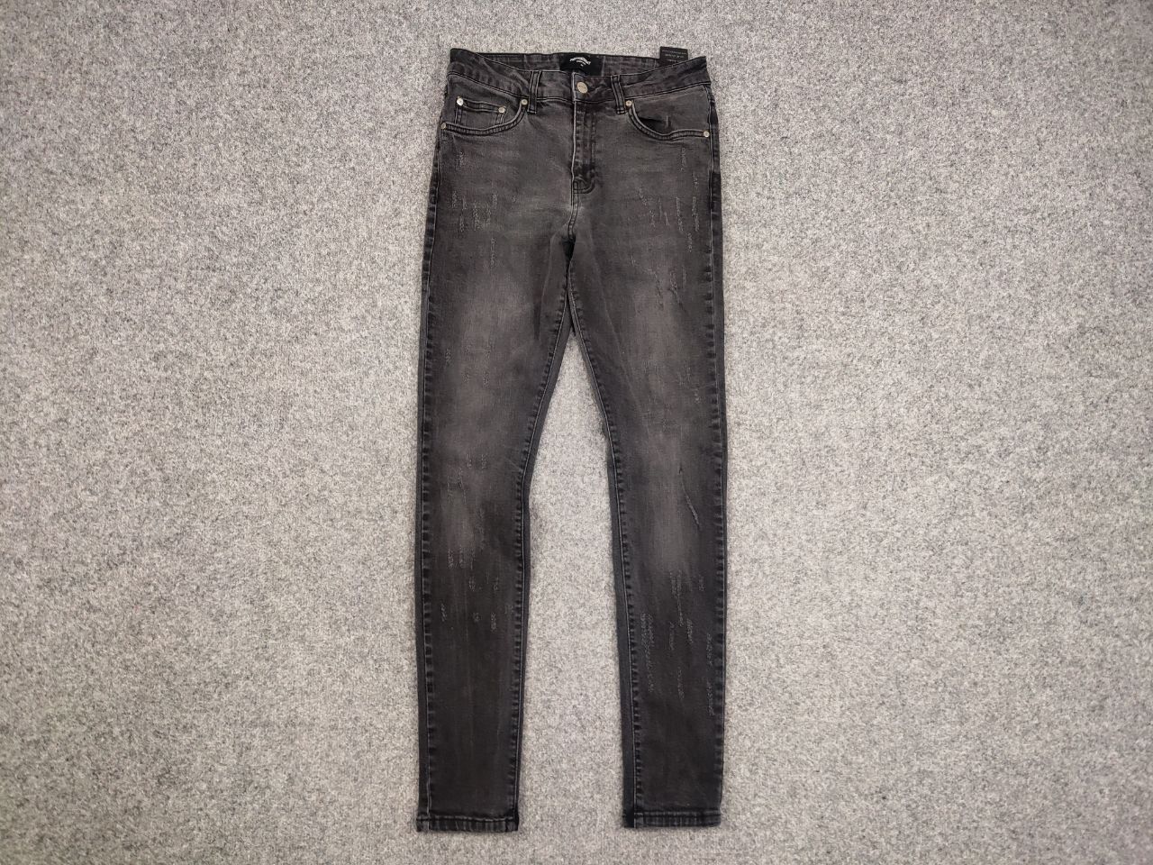 Represent Clo. Represent Design black distressed Denim Jeans Slim Fit Size US 32 / EU 48 - 4 Thumbnail