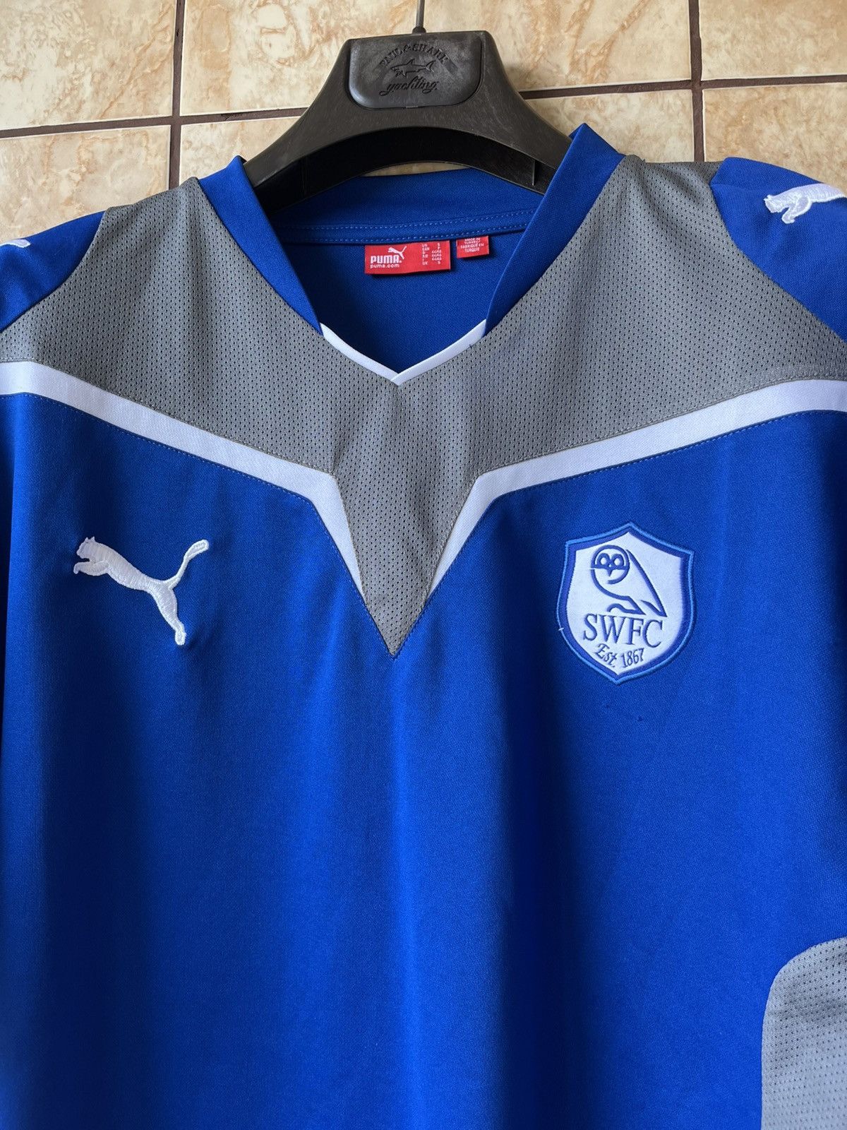 Puma Puma Sheffield Wednesday 2009/2010 training jersey Size US S / EU 44-46 / 1 - 2 Thumbnail