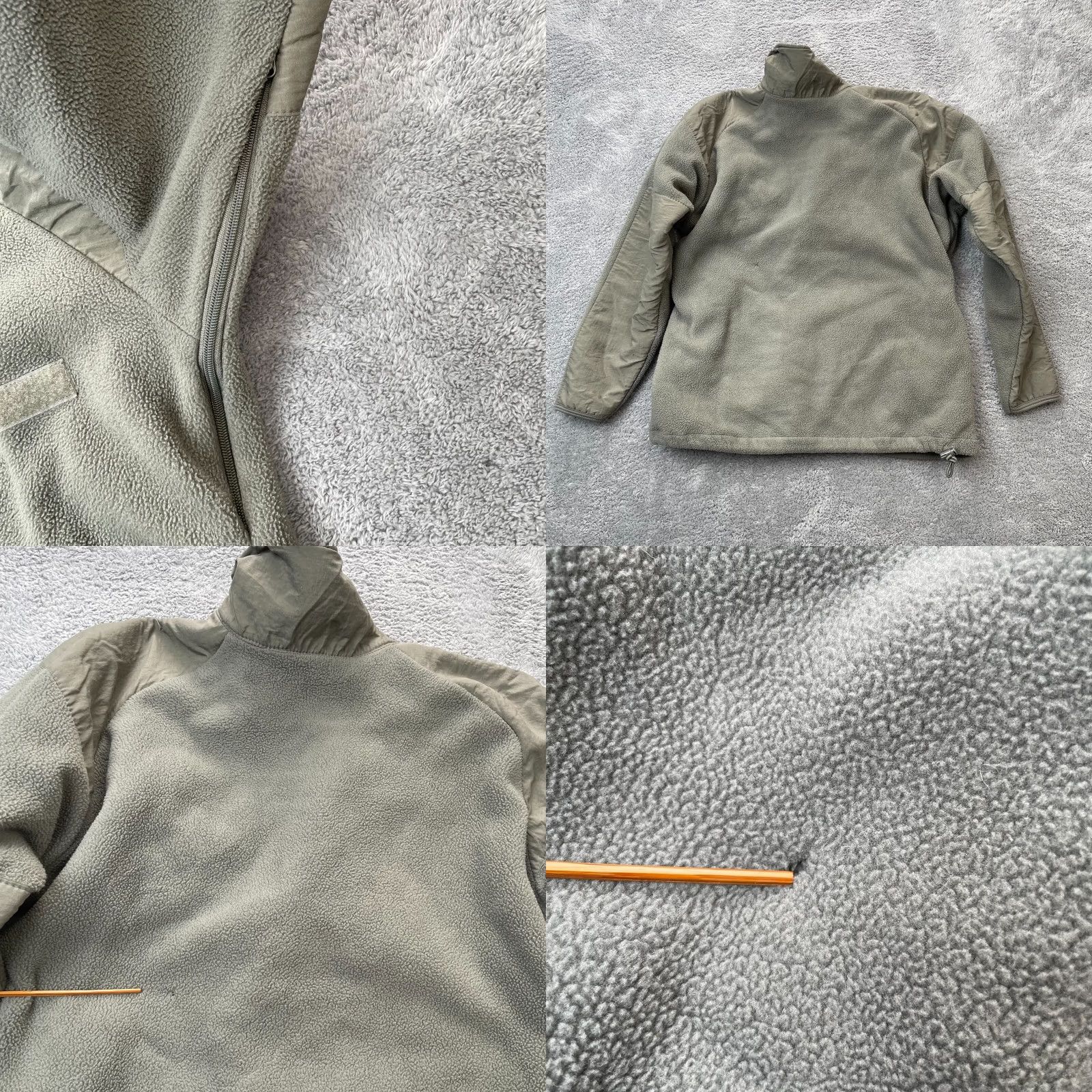 Vintage VINTAGE United Utility Jacket Mens Small Green Fleece Coat Military EDC USA Full Zip Jacket Size US S / EU 44-46 / 1 - 8 Thumbnail