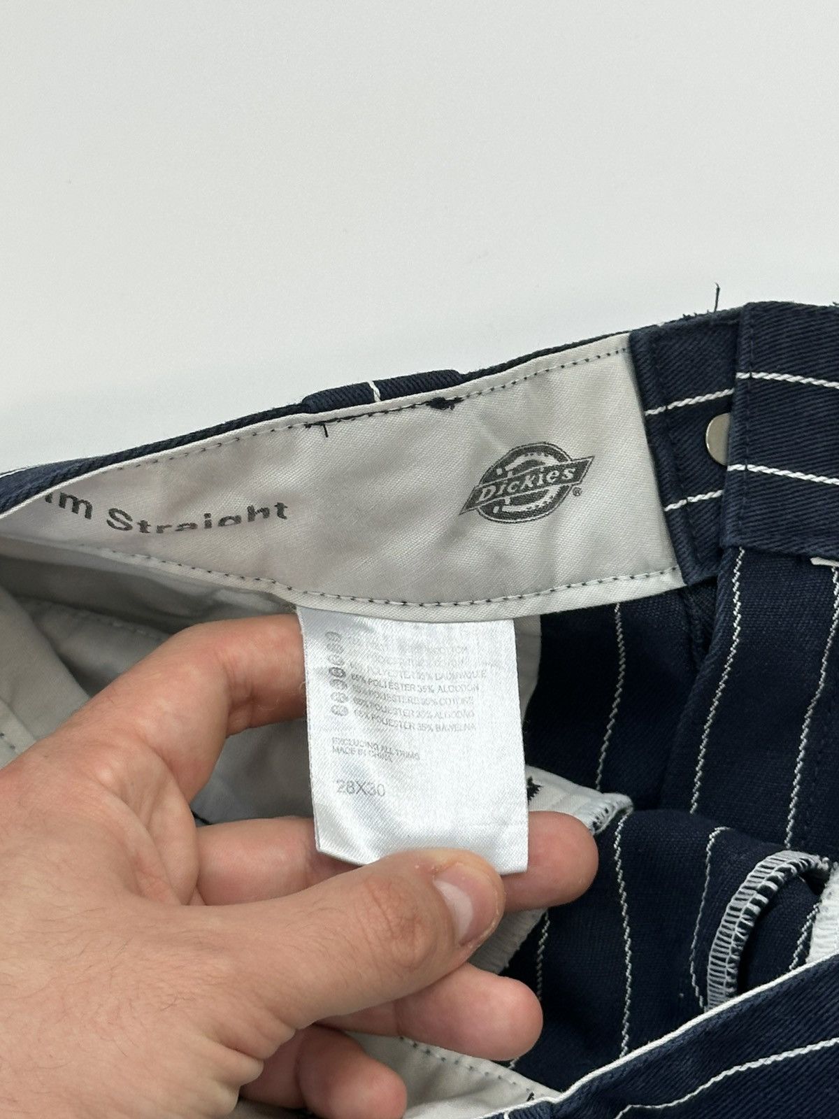Dickies Dickies WP873 Stripped Work Jeans 28X30 Size US 28 / EU 44 - 14 Thumbnail