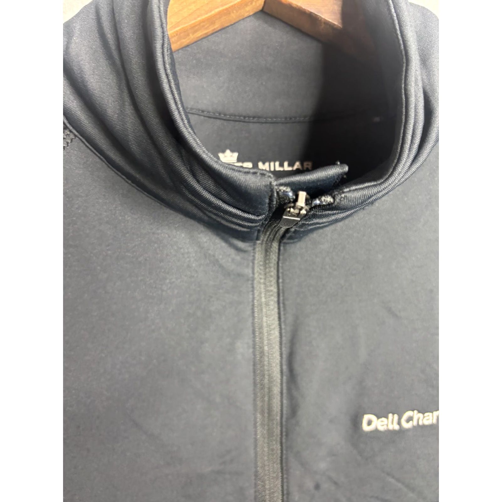 Peter Millar Peter Millar Jacket Mens M Black Full Zip UPF 50+ Dell Charging Carts Size US M / EU 48-50 / 2 - 4 Thumbnail