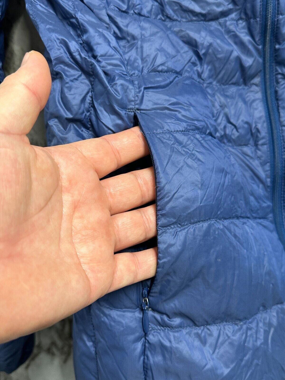 Uniqlo Uniqlo Nylon Down Puffer light Jacket Blue Women size XS Size XS / US 0-2 / IT 36-38 - 4 Thumbnail
