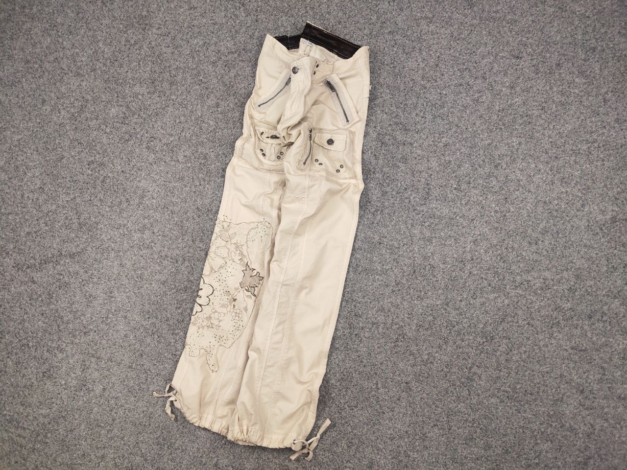 Japanese Brand Vintage Japan Bondage Cargo Pants if six was nine style Y2K Size US 32 / EU 48 - 3 Thumbnail