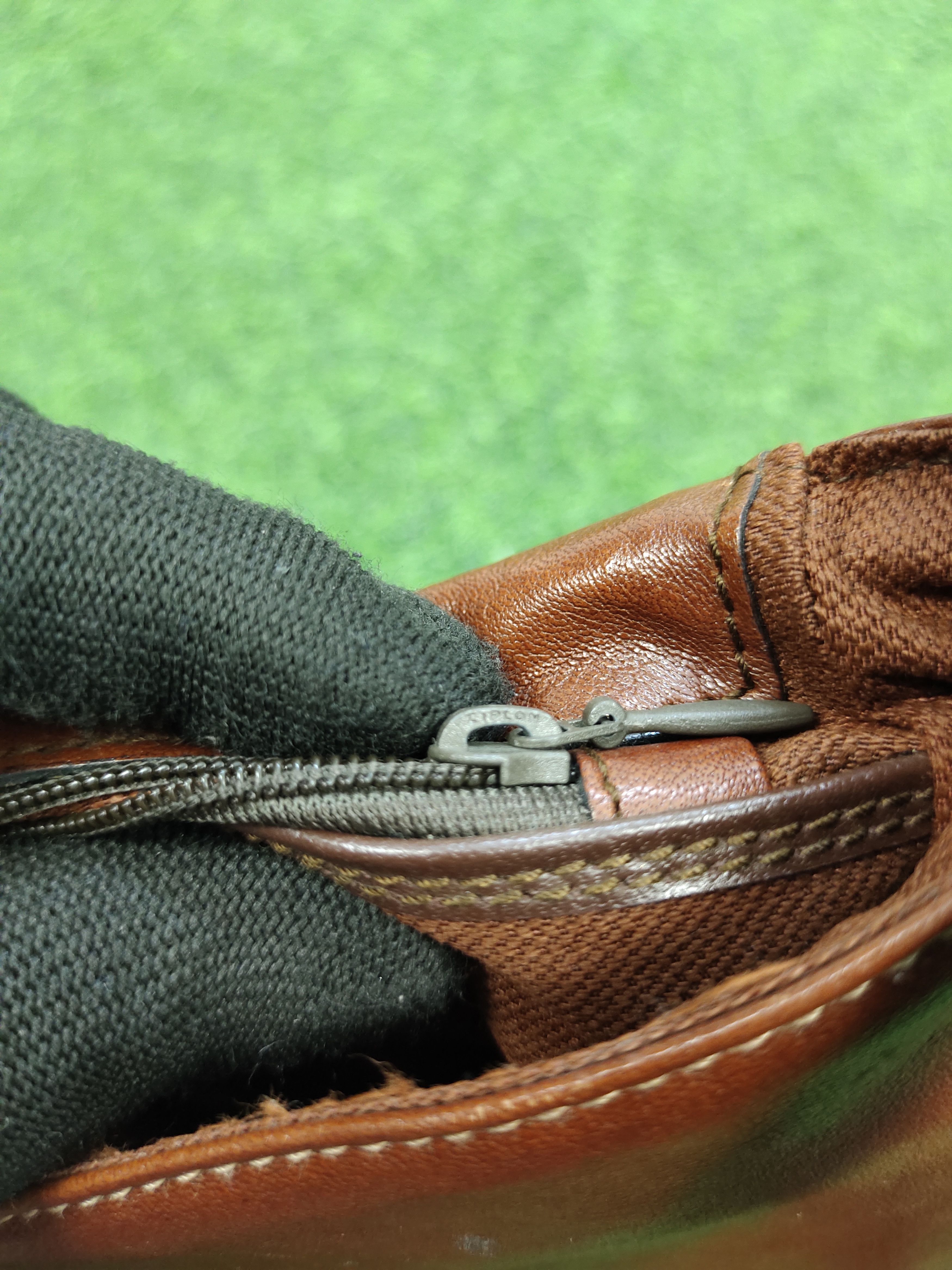 Leather Vintage Gold Pfeil Handmade Patina Leather Sling Bag Size ONE SIZE - 17 Thumbnail