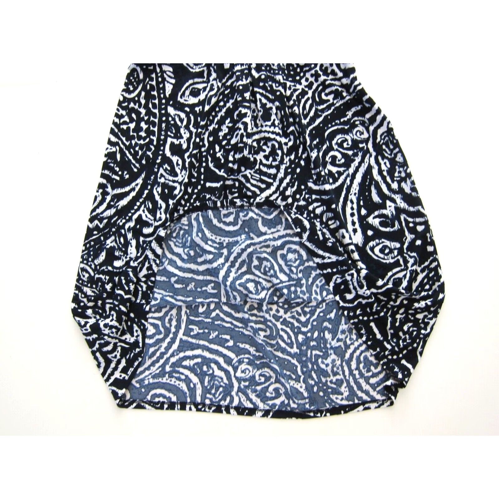 Loft Ann Taylor Loft Blue White Floral Sleeveless Empire Sheath Shift Tank Dress 0 Size XS / US 0-2 / IT 36-38 - 6 Thumbnail