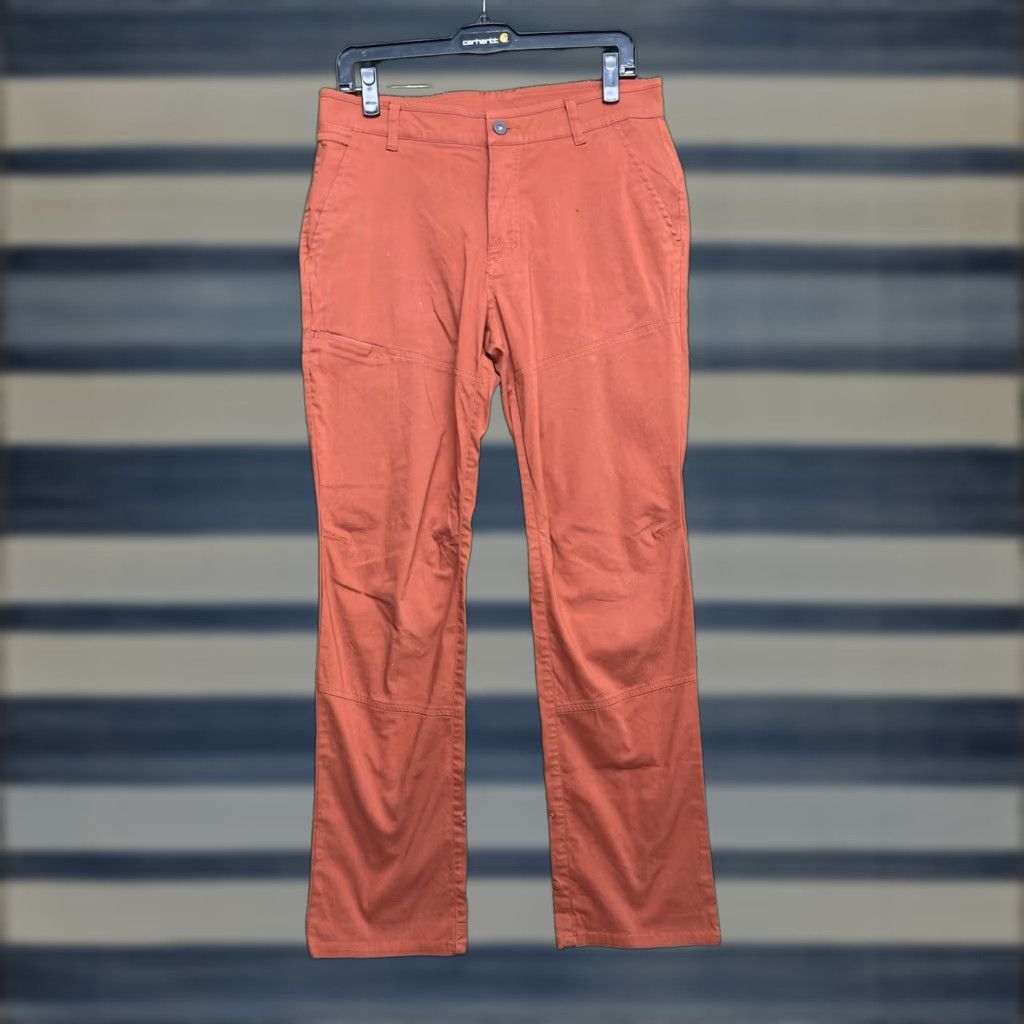 Mountain Hardwear Mountain Hardwear Pants Mens 32x32 Red Straight Leg Outdoor Hiking Chino Regular 5-Pocket Logo Sportwear Mens Size US 32 / EU 48 - 1 Thumbnail