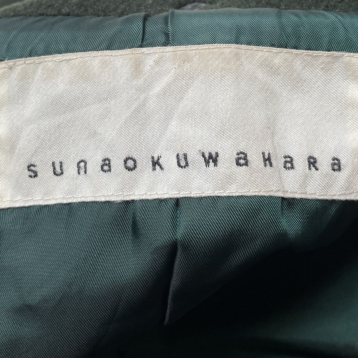Japanese Brand × Vintage Vintage Japanese Brand Sunaokuwahara Wool Jacket 2000s Size US M / EU 48-50 / 2 - 9 Thumbnail