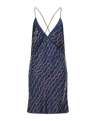 image of Marni O1W1Db10524 Sequin Mini Dress In Blue, Women's (Size XL)