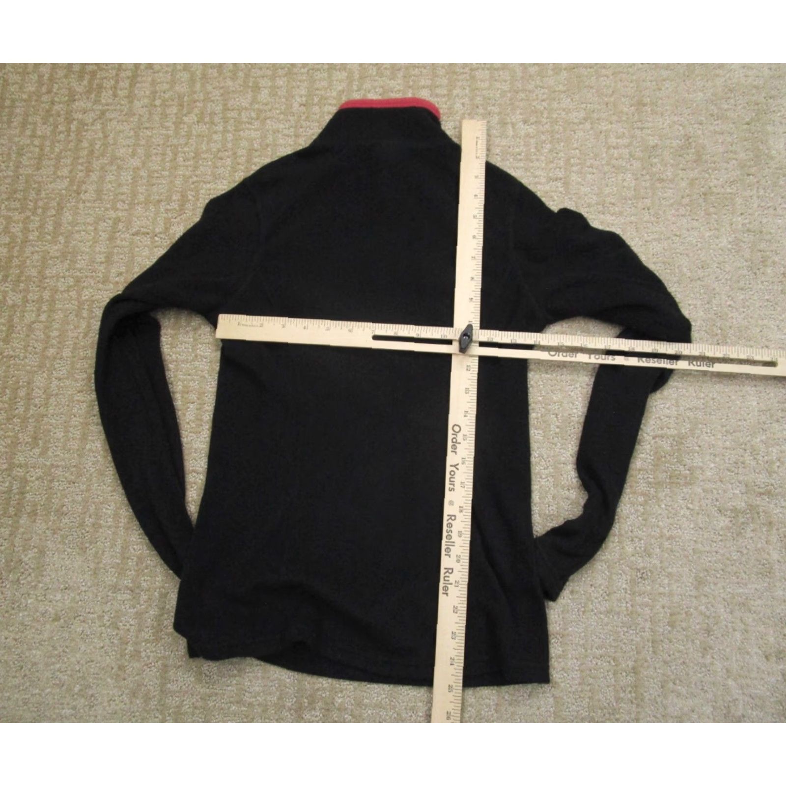The North Face The North Face Pullover Women S Black Quarter Zip Fleece Lightweight Sweatshirt Size S / US 4 / IT 40 - 4 Thumbnail