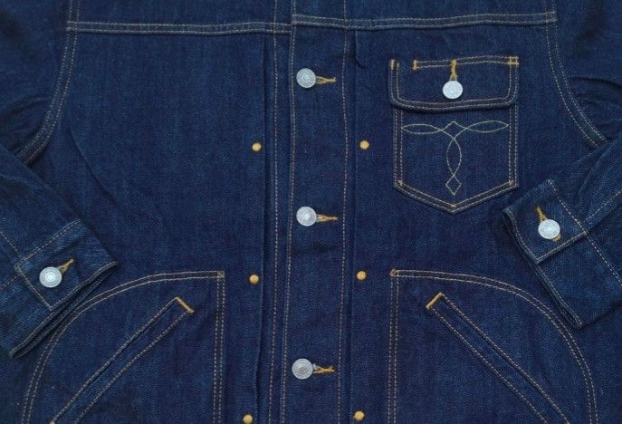 RRL Ralph Lauren RRL Ralph Lauren Stratford Work Jacket -Japanese Denim - USA Size US L / EU 52-54 / 3 - 3 Thumbnail